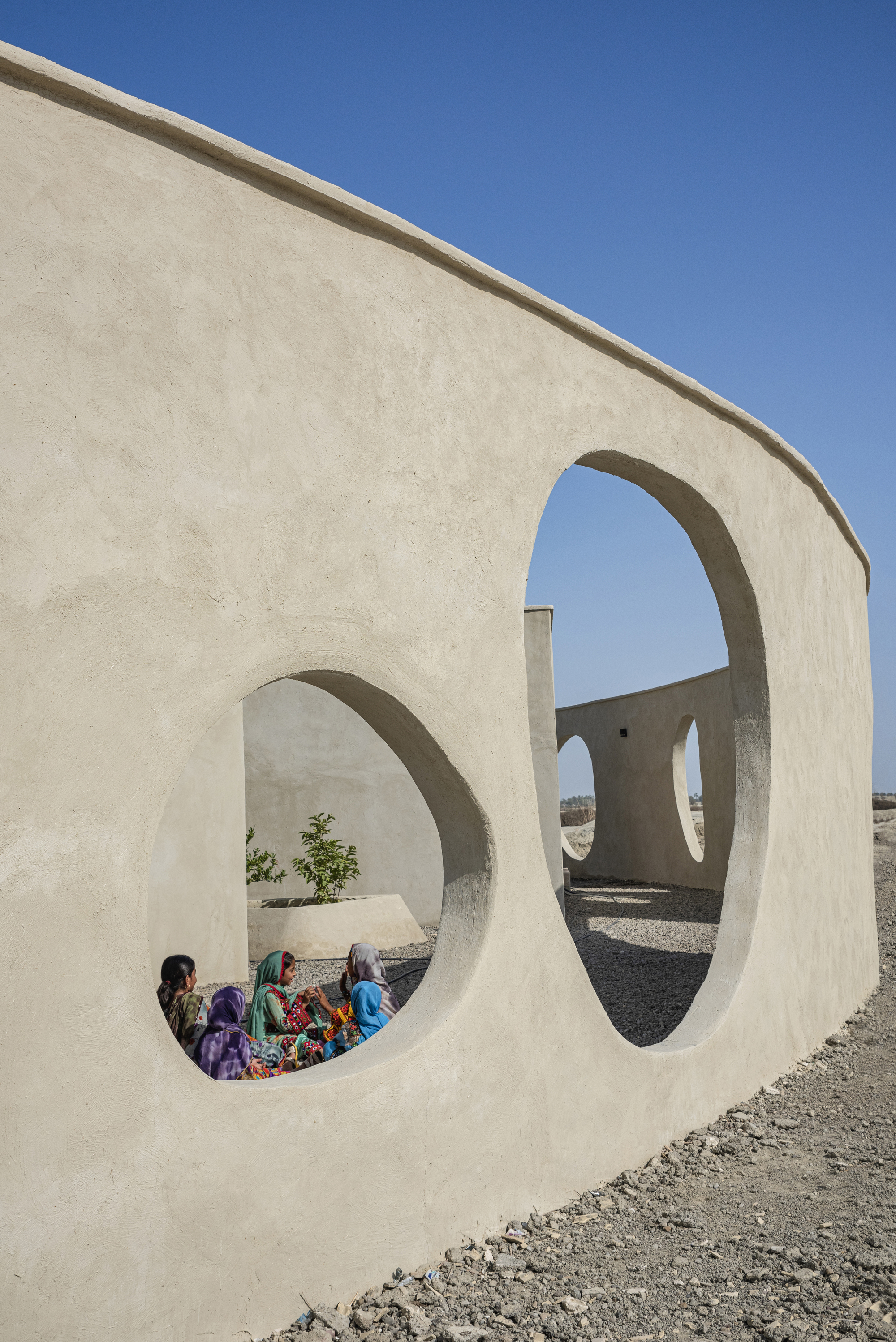 Jadgal Elementary School / Daaz Office - Exterior Photography, Facade