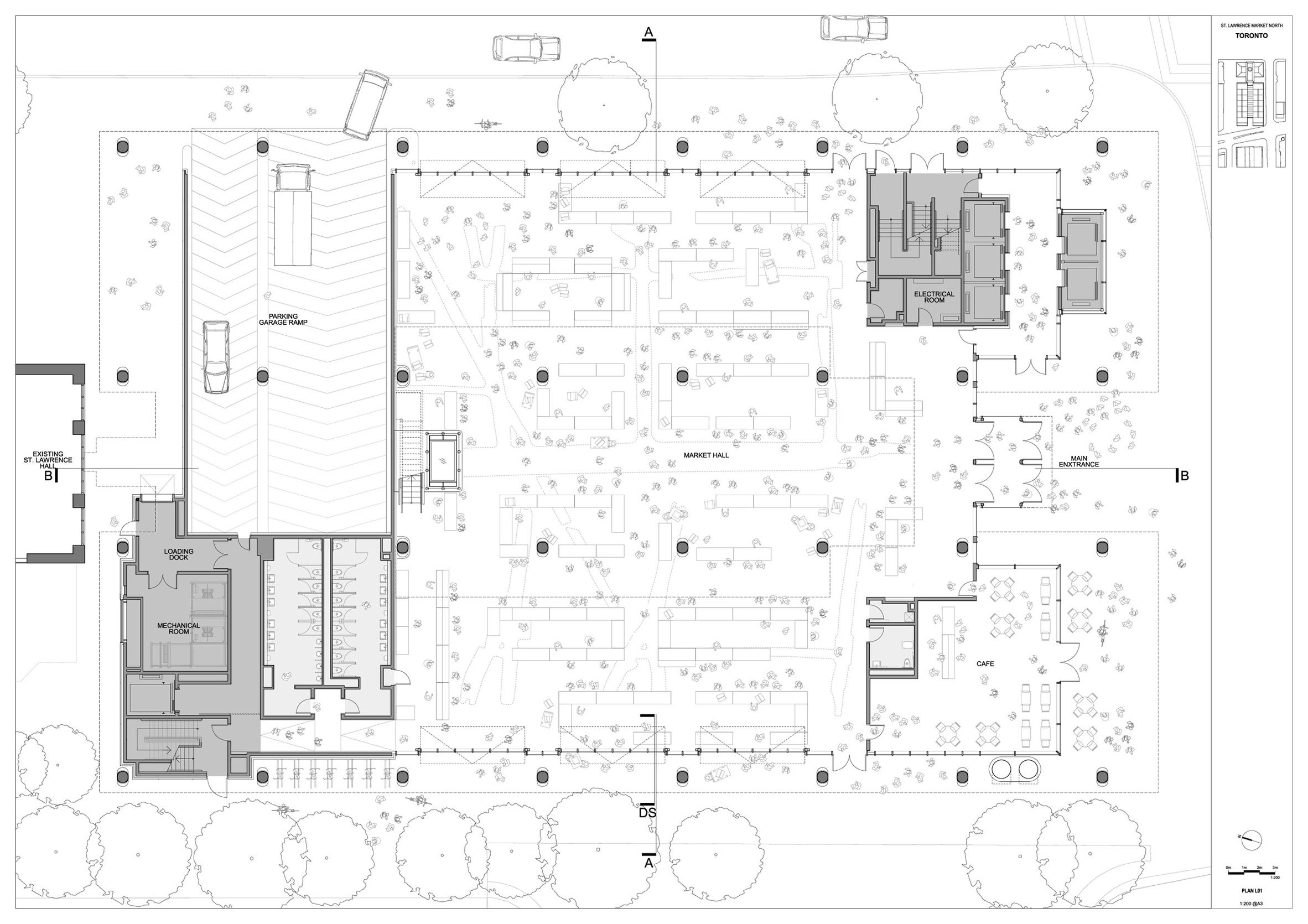 Richard Rogers RSHP 加拿大 St Lawrence Market North Toronto