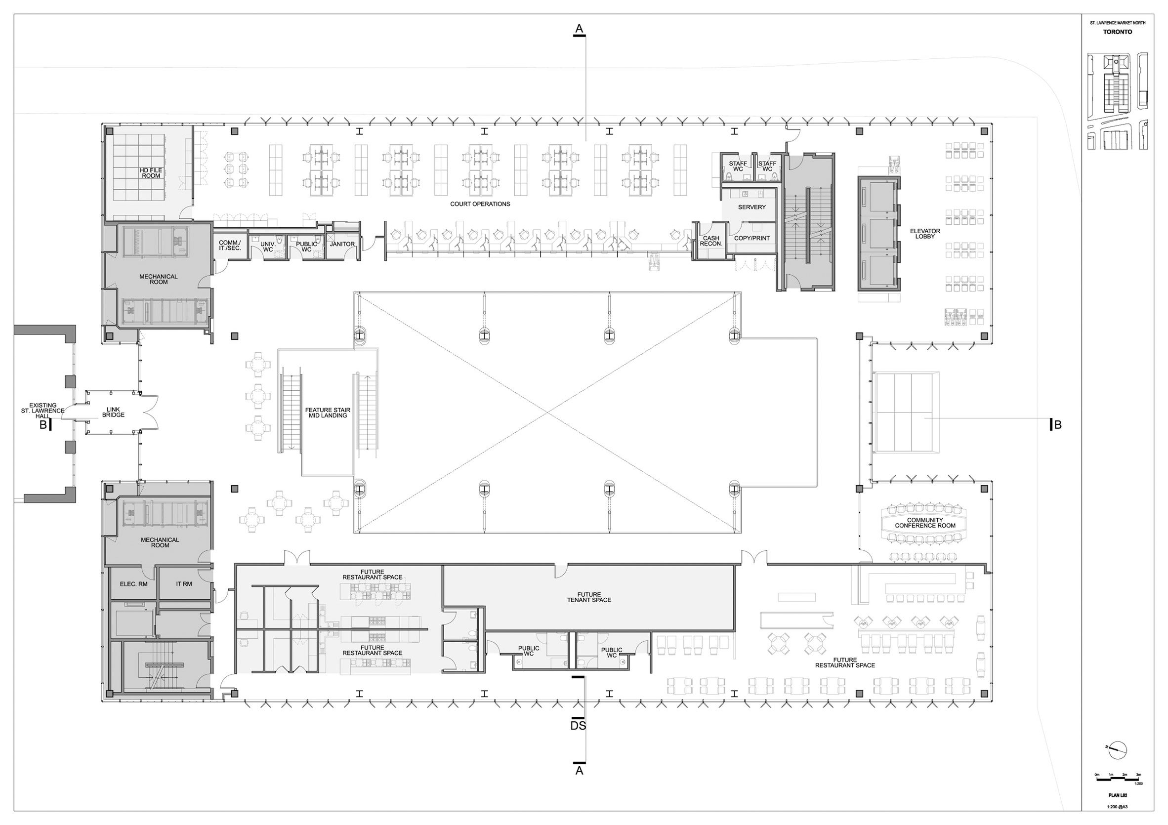 Richard Rogers RSHP 加拿大 St Lawrence Market North Toronto