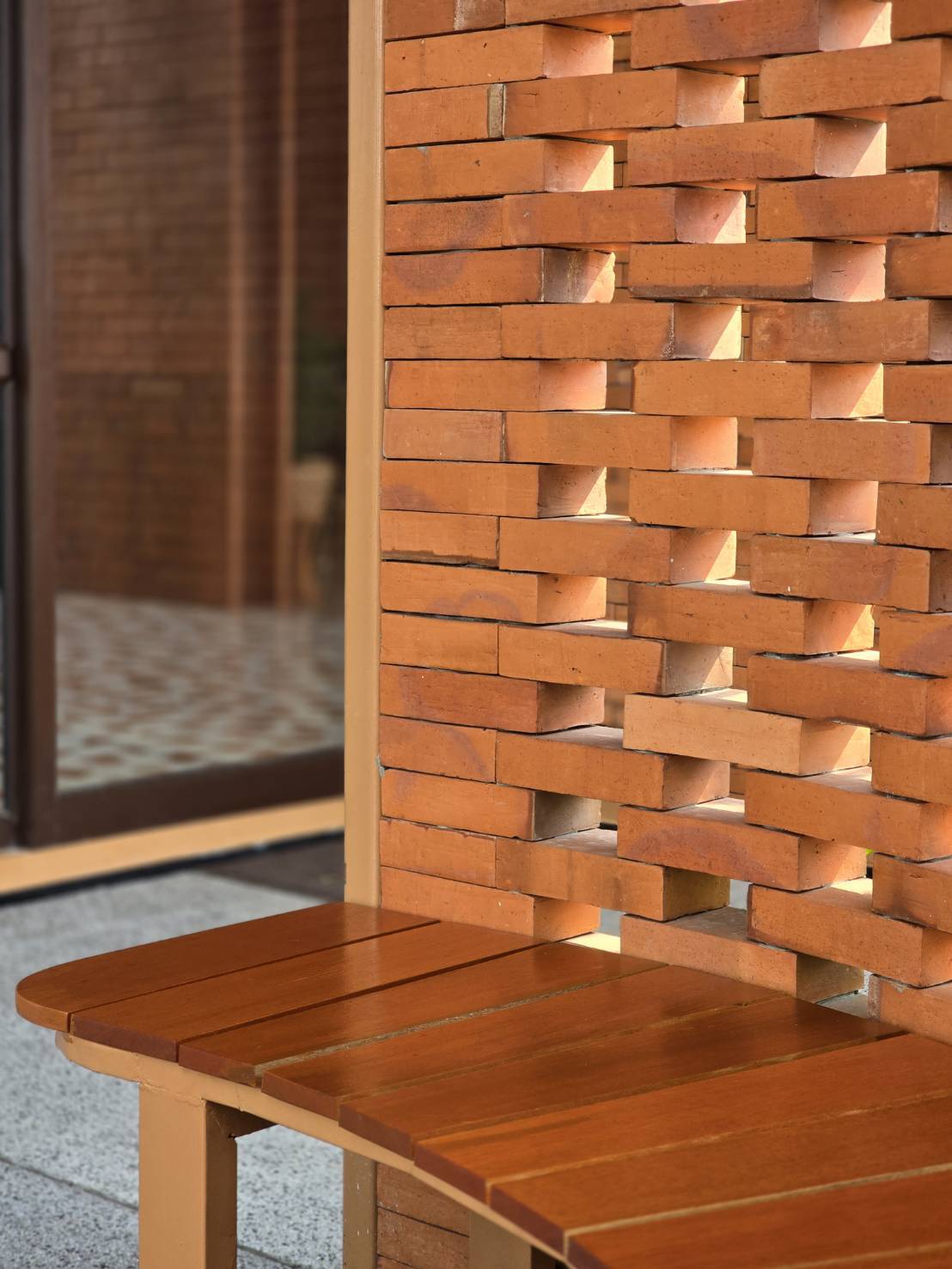 Terracotta Cafe / Studio Bewell - Interior Photography, Wood