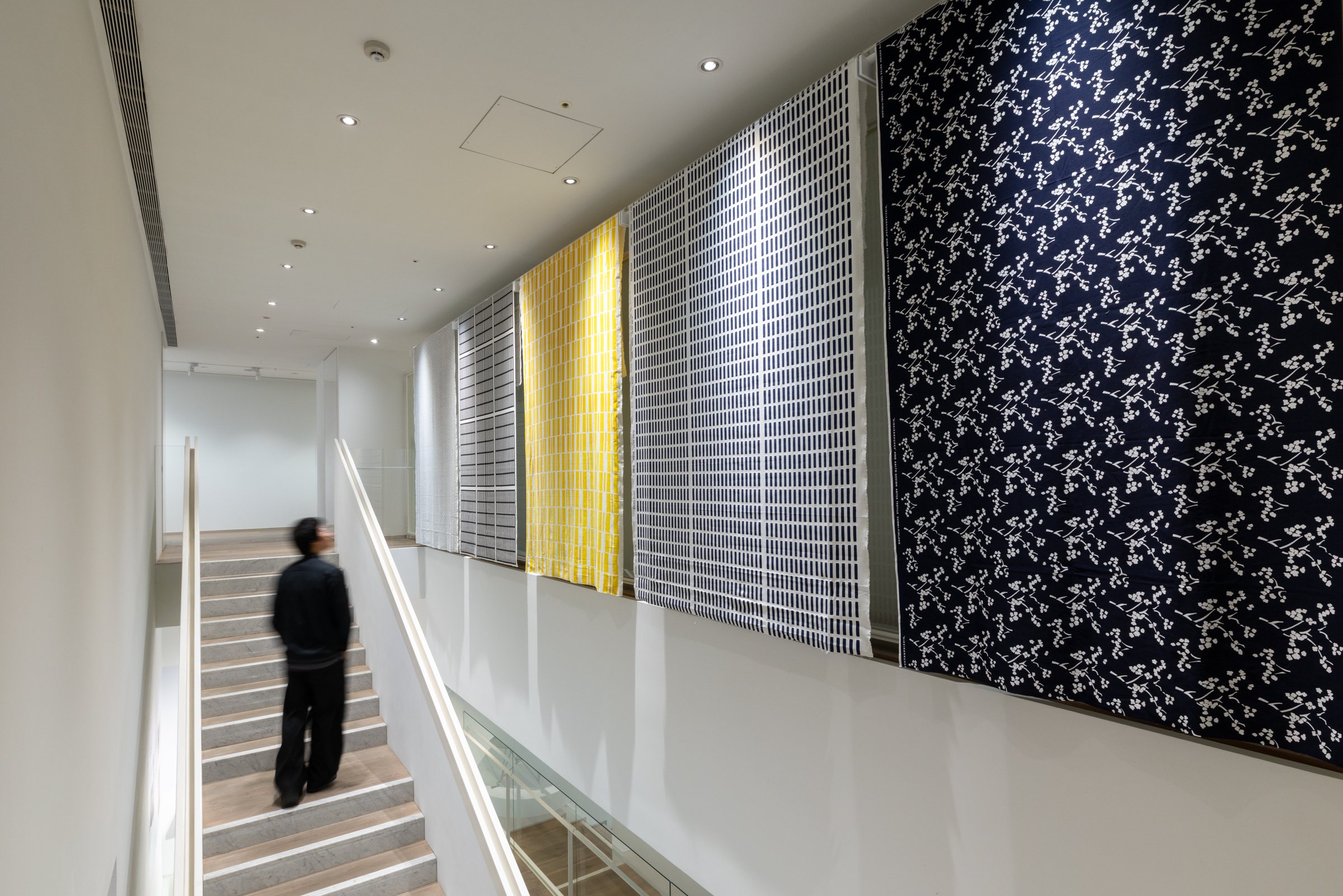 阿爾托夫婦取材自然圖騰，設計多款印花布料 ©忠泰美術館