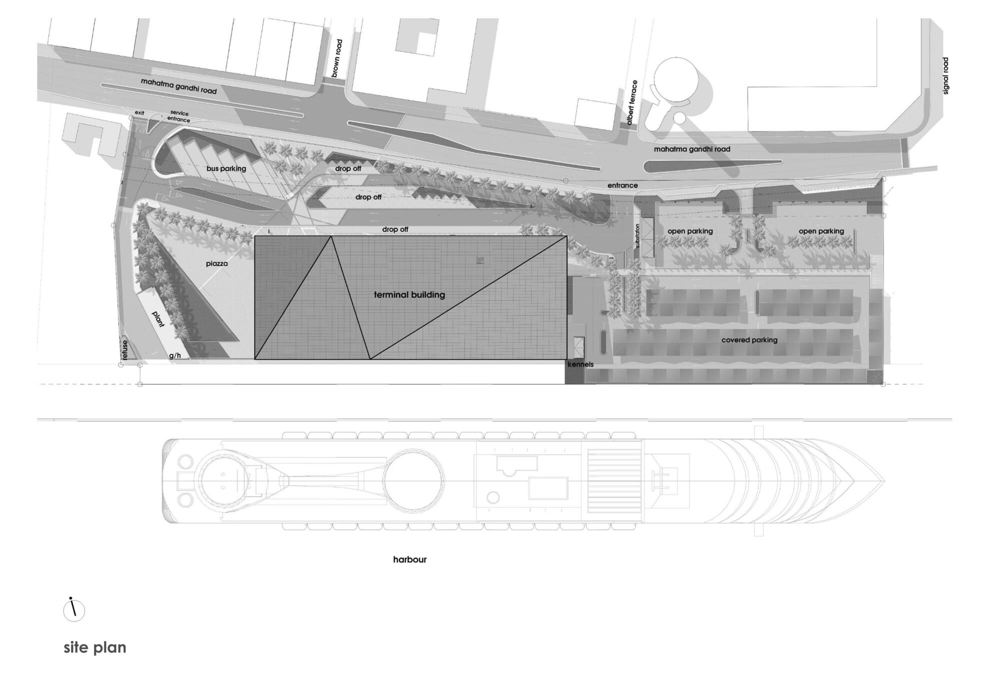 德班納爾遜・曼德拉郵輪碼頭 Elphick Proome Architecture Vusa Collaborative 南非 Durban Nelson Mandela Cruise Terminal