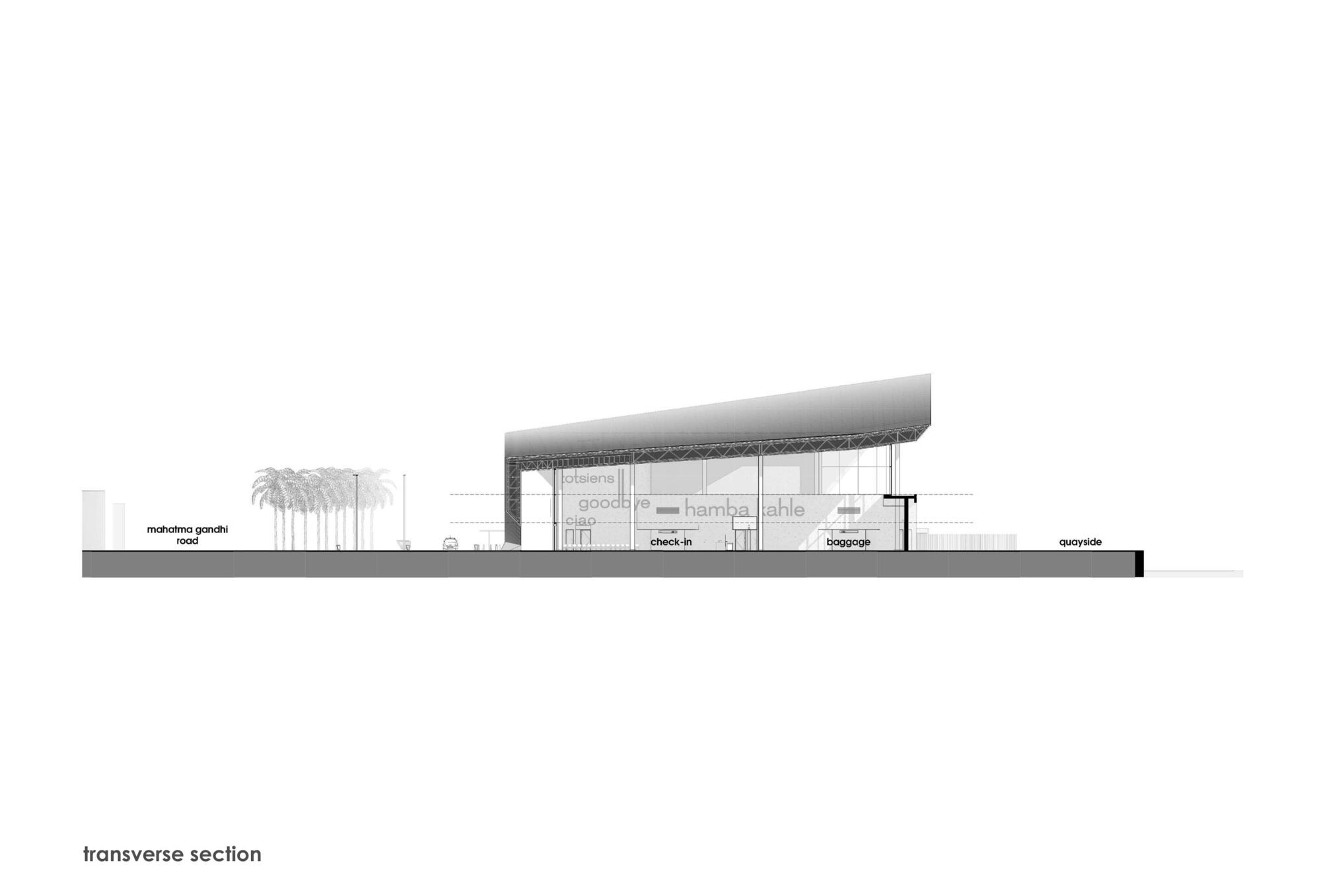 德班納爾遜・曼德拉郵輪碼頭 Elphick Proome Architecture Vusa Collaborative 南非 Durban Nelson Mandela Cruise Terminal