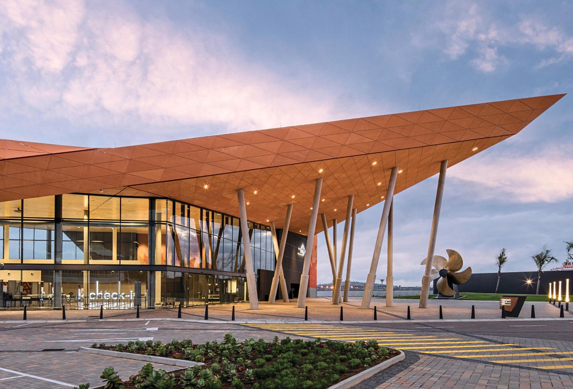 德班納爾遜・曼德拉郵輪碼頭 Elphick Proome Architecture Vusa Collaborative 南非 Durban Nelson Mandela Cruise Terminal