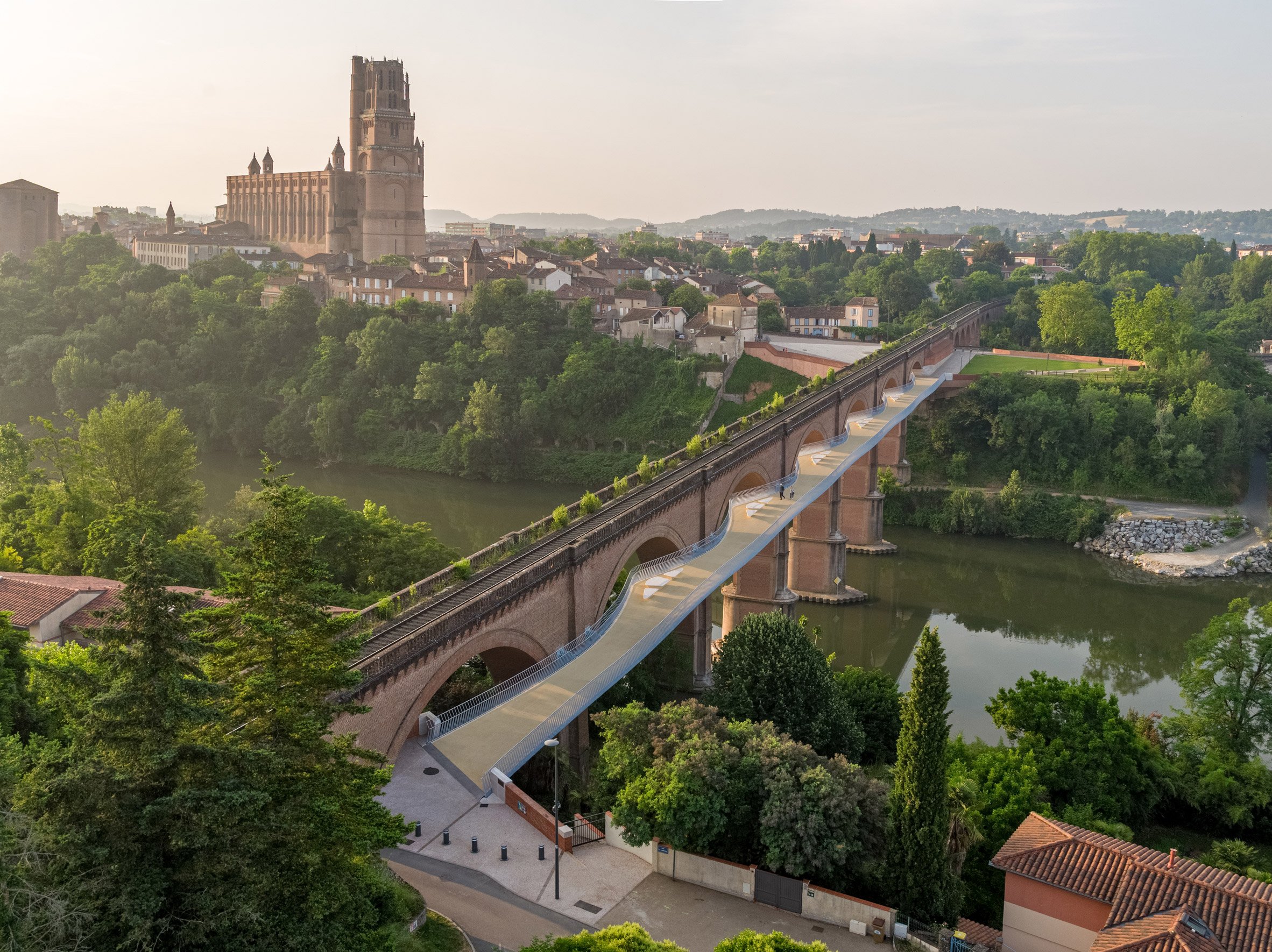 Ney and Partners Albi River Tarn Bridge