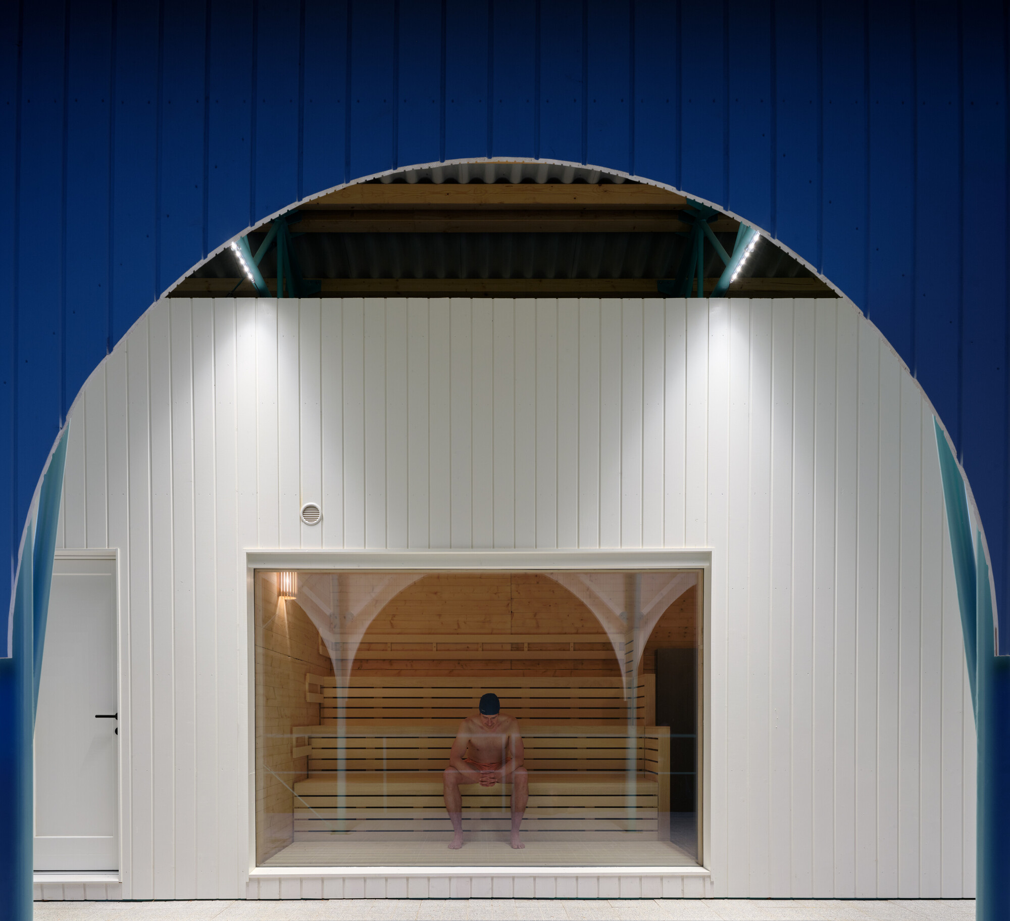 Mjölk  Architekti Liberec Lidové sady Lesní koupaliště Forest Pool 捷克森林游泳池