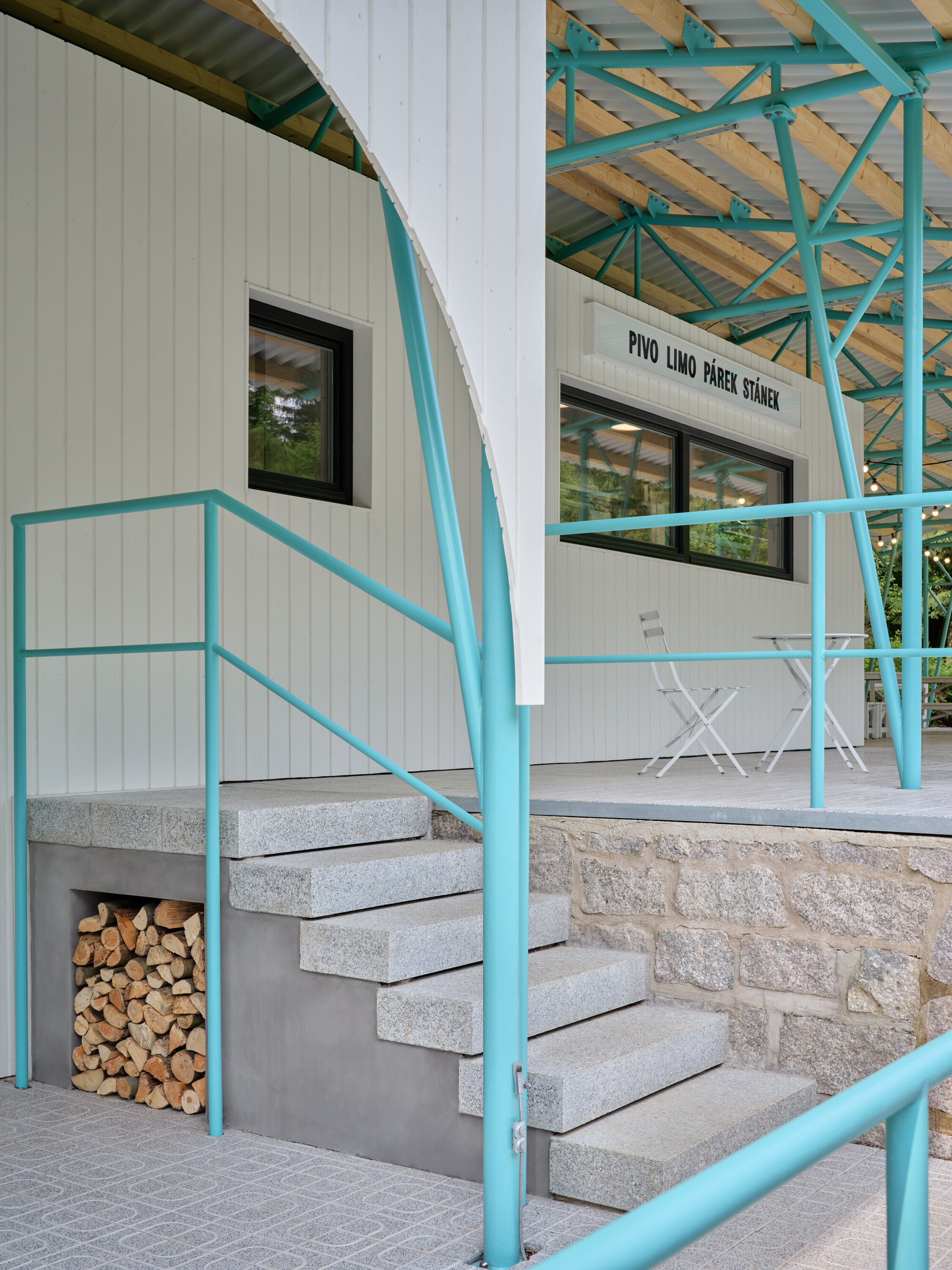 Mjölk  Architekti Liberec Lidové sady Lesní koupaliště Forest Pool 捷克森林游泳池