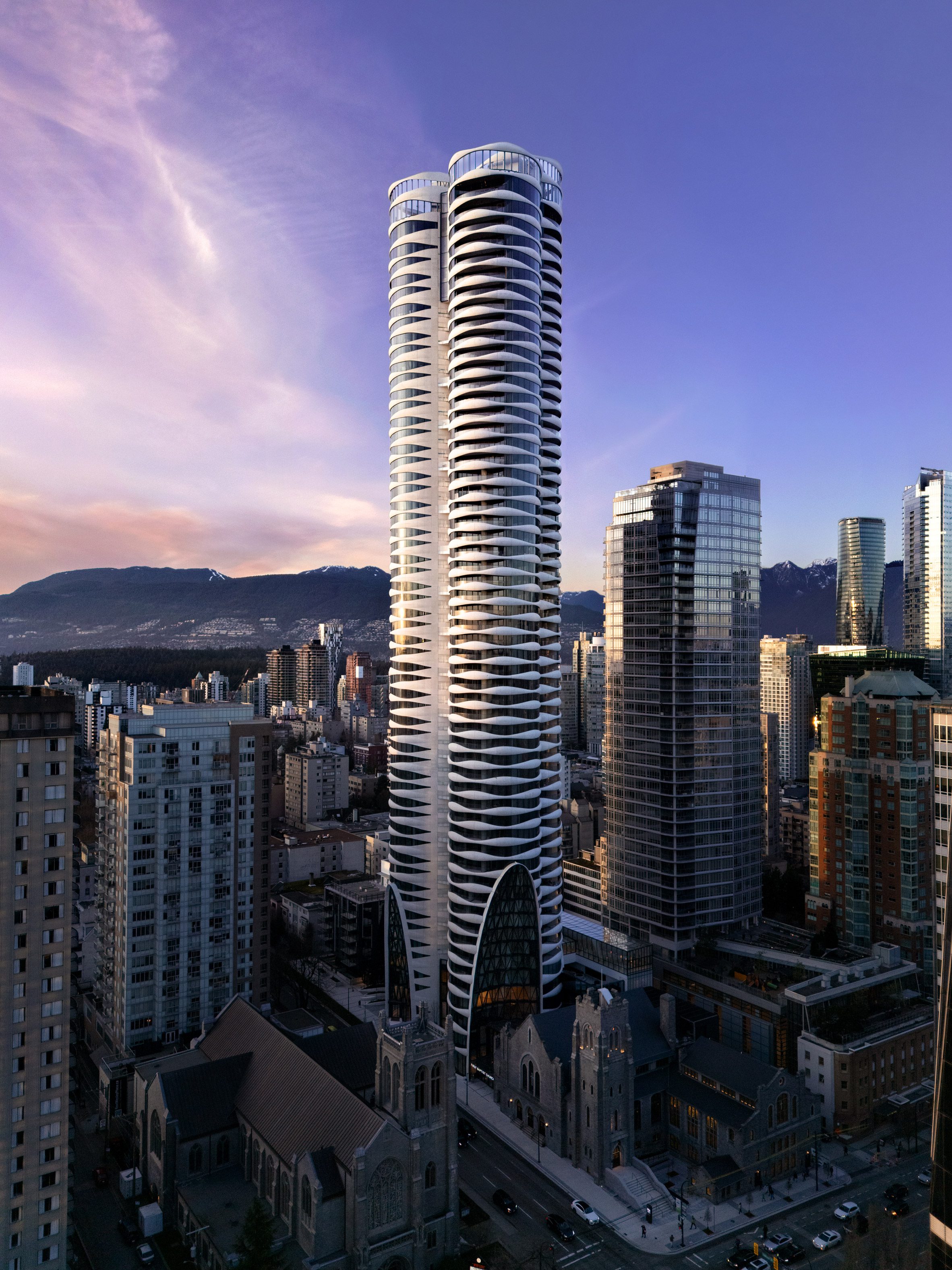 Vancouver The Butterfly 蝴蝶大樓 溫哥華 