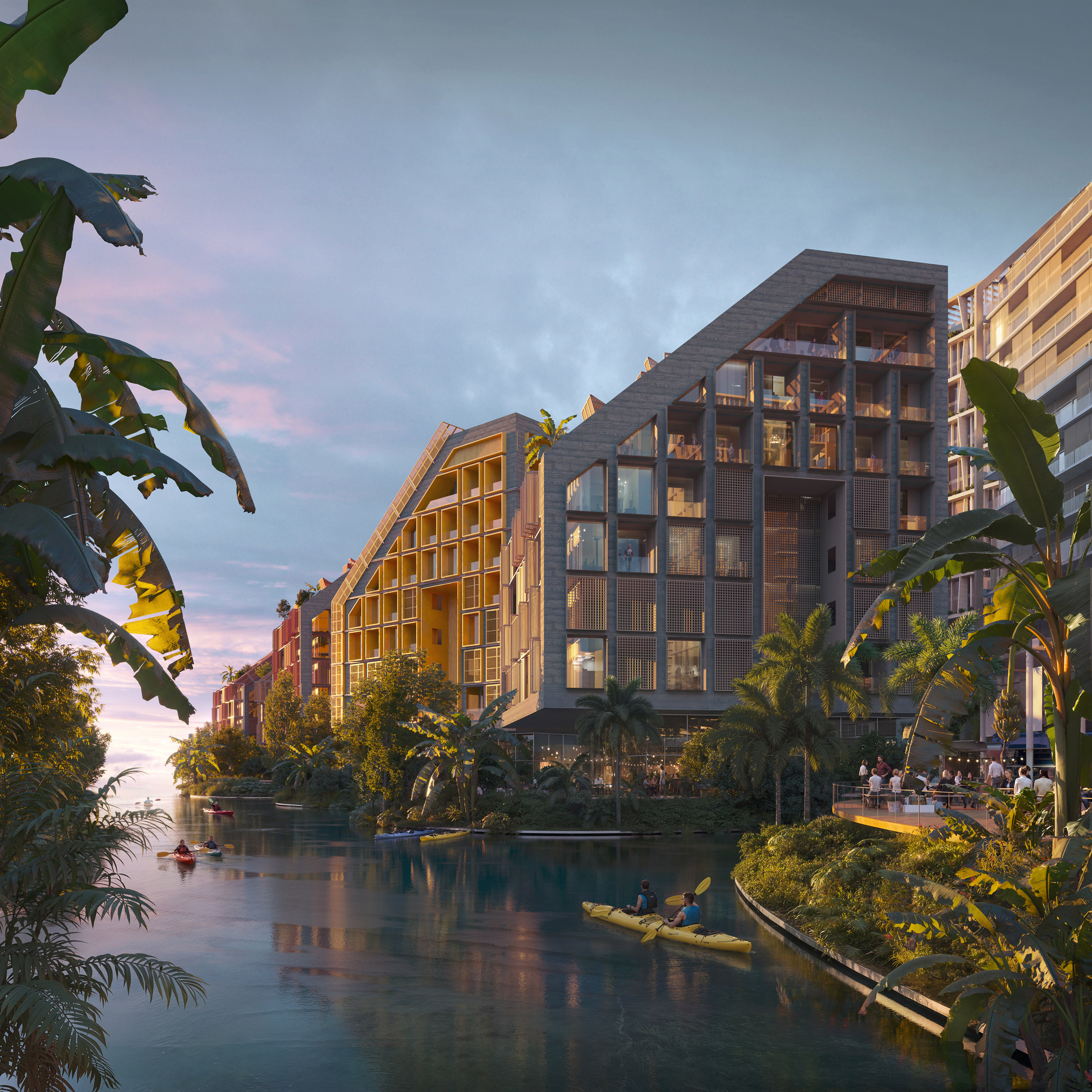 Snøhetta 馬來西亞 Jesselton Docklands 都市開發 亞庇