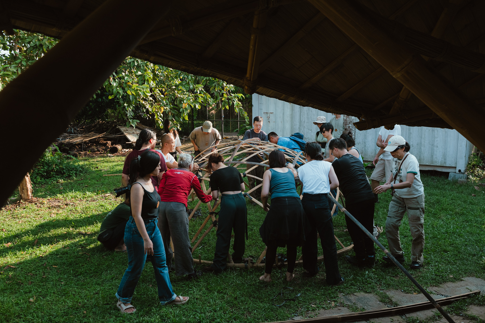 臺灣竹會所舉辦之2025年峇里島竹建築旅行，攝影師 Instagram: @dodcah╱Full name: Dodik Cahyendra