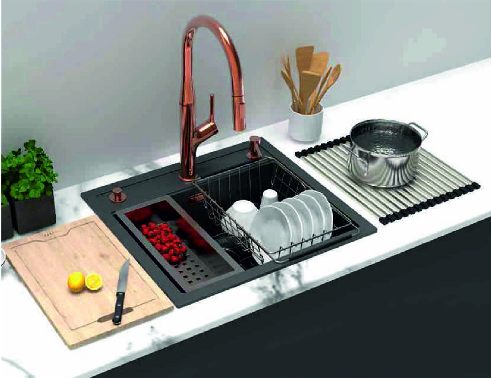 艾美廚衛代理的德國柯瑞系列產品，讓日常生活與工藝美學結合，提升居家質感