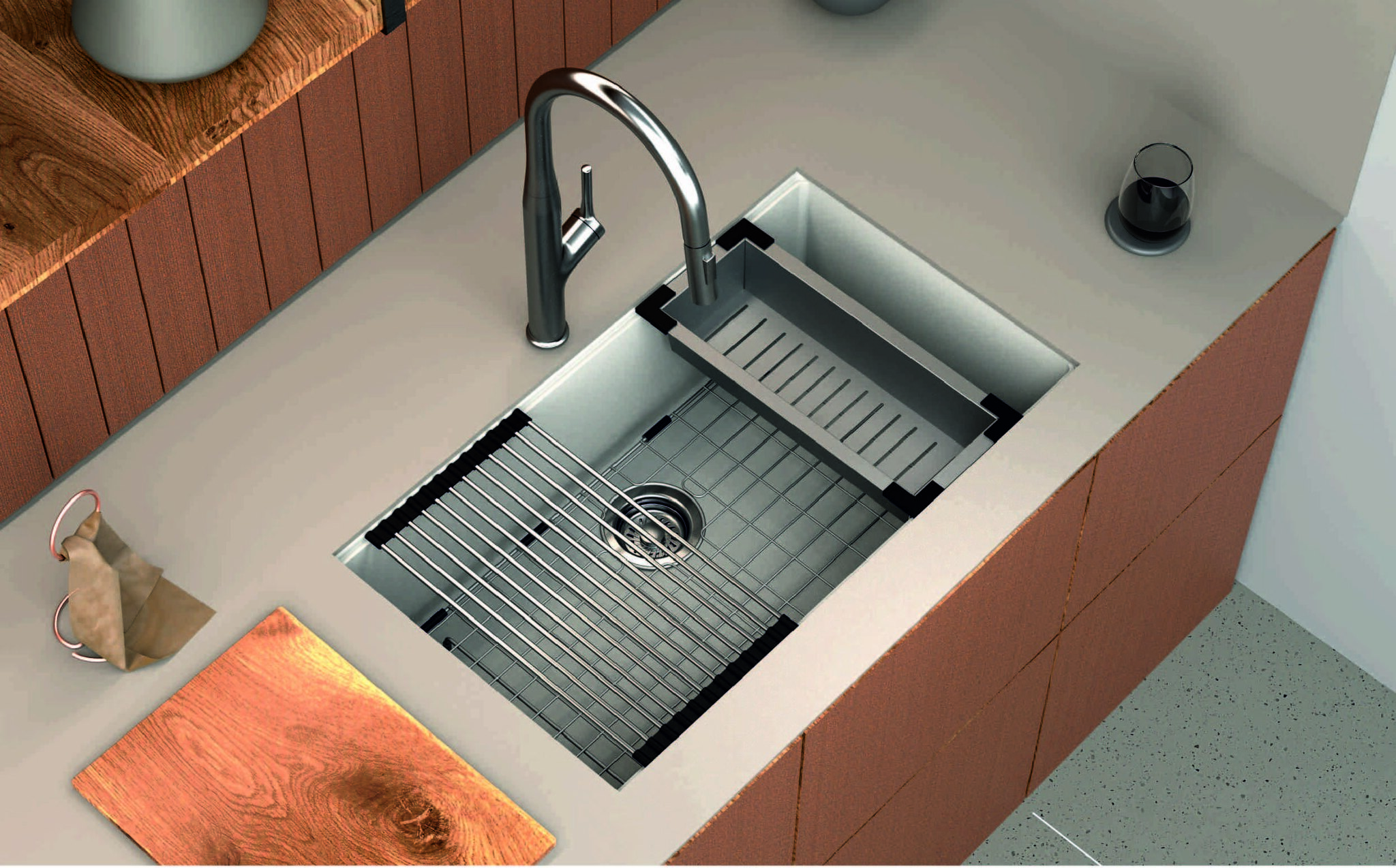 艾美廚衛將德國Carysil珂瑞水槽及廚用水龍頭導入台灣市場，成為豪宅建商與設計師信賴的首選品牌