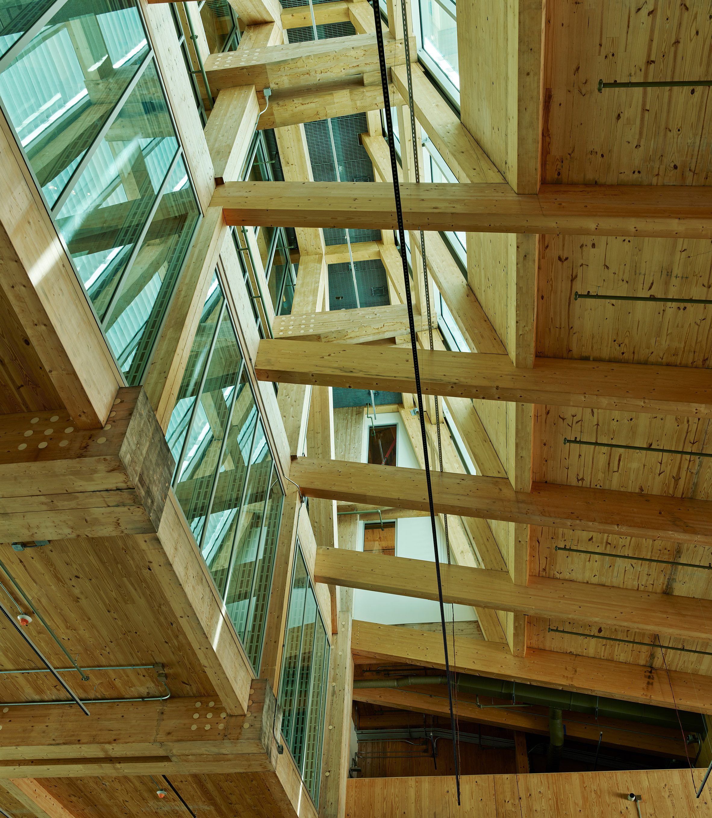 Grafton Architects University of Arkansas Anthony Timberlands Center for Design and Materials Innovation 多層次實木結構 mass-timber 木構