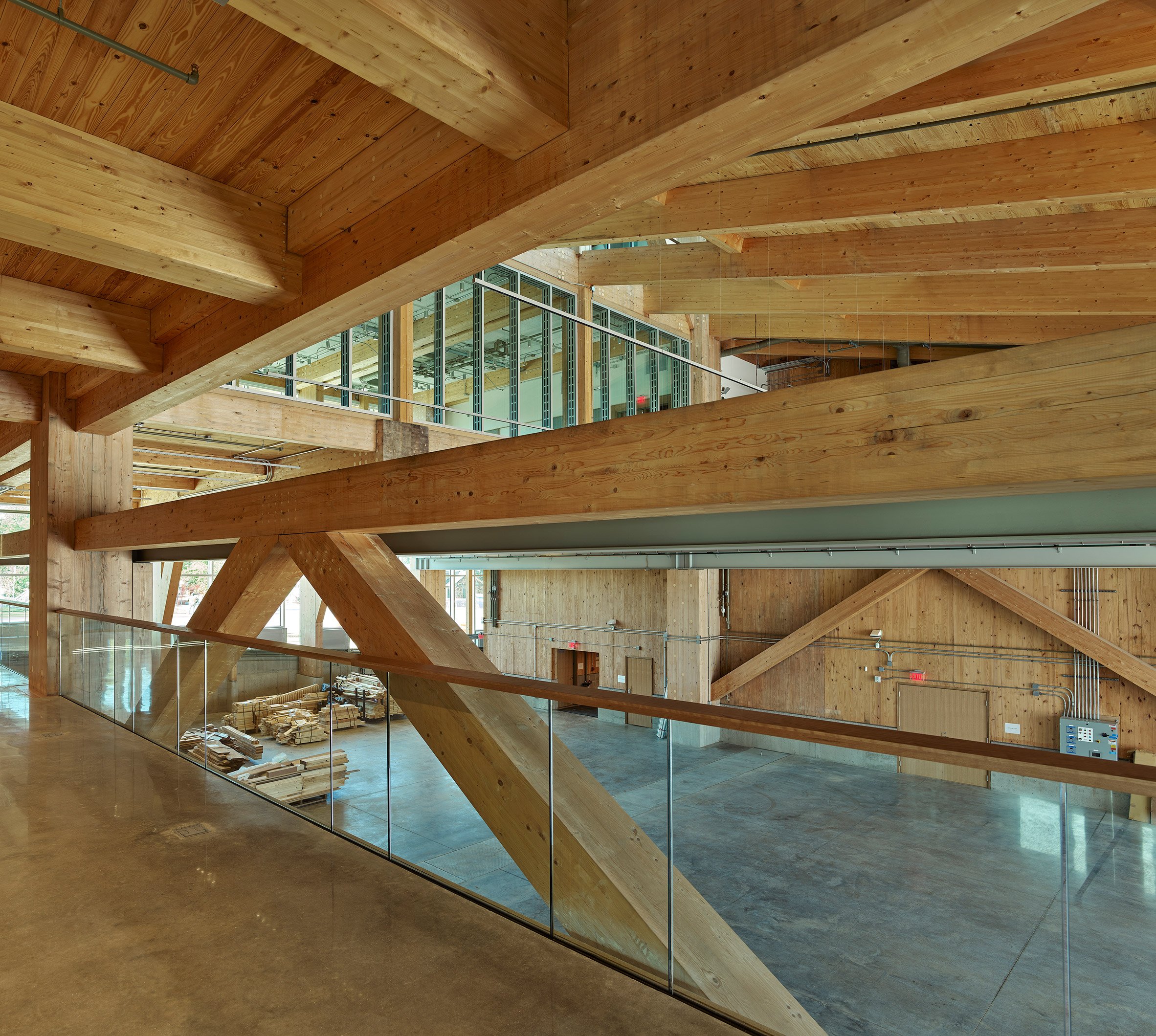 Grafton Architects University of Arkansas Anthony Timberlands Center for Design and Materials Innovation 多層次實木結構 mass-timber 木構