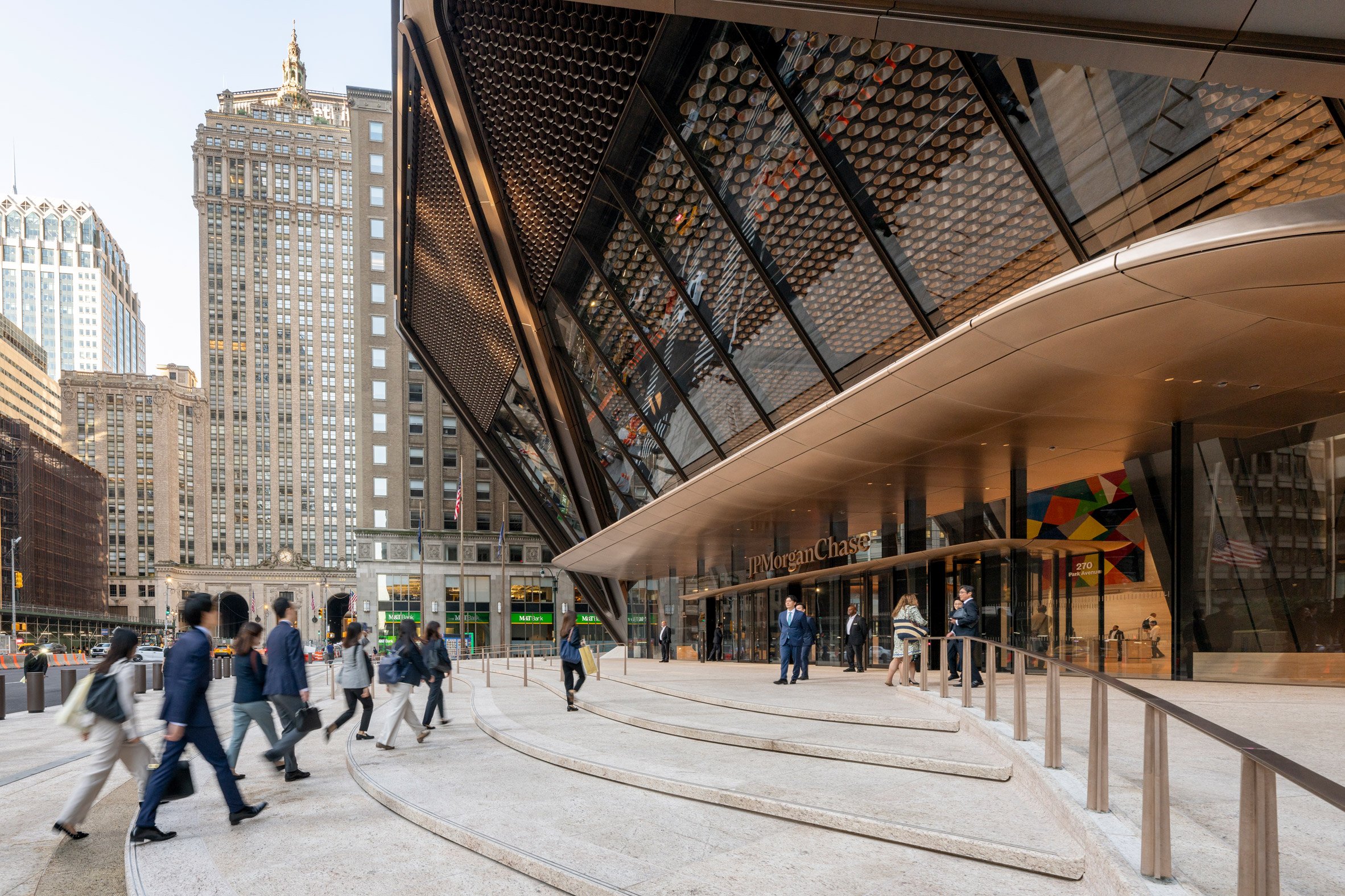 福斯特建築事務所 Foster + Partners 美國金融巨擘摩根大通 JPMorgan Chase 新總部 公園大道270號 270 Park Avenue