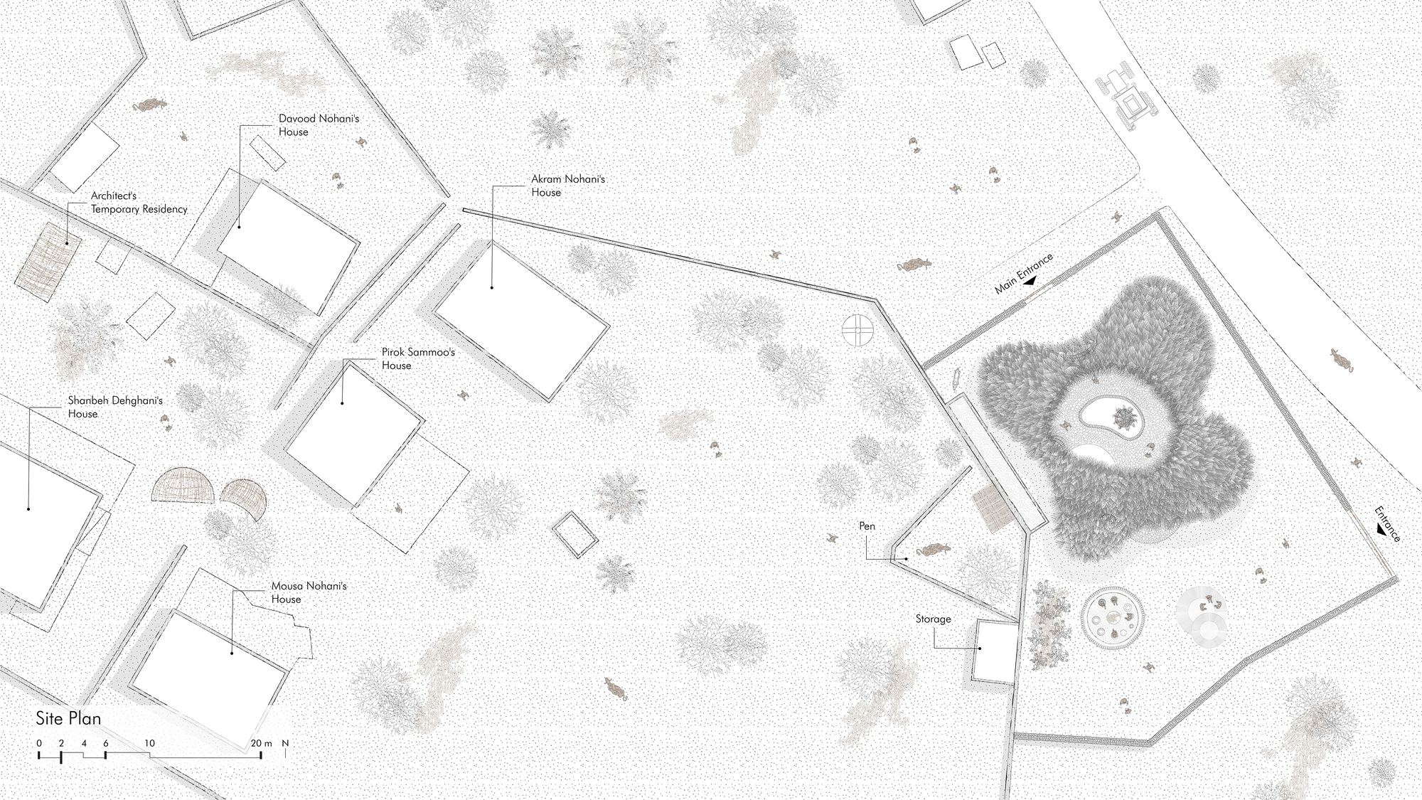 Iran Nedarag Guesthouse 伊朗客棧 NextOffice–Alireza Taghaboni