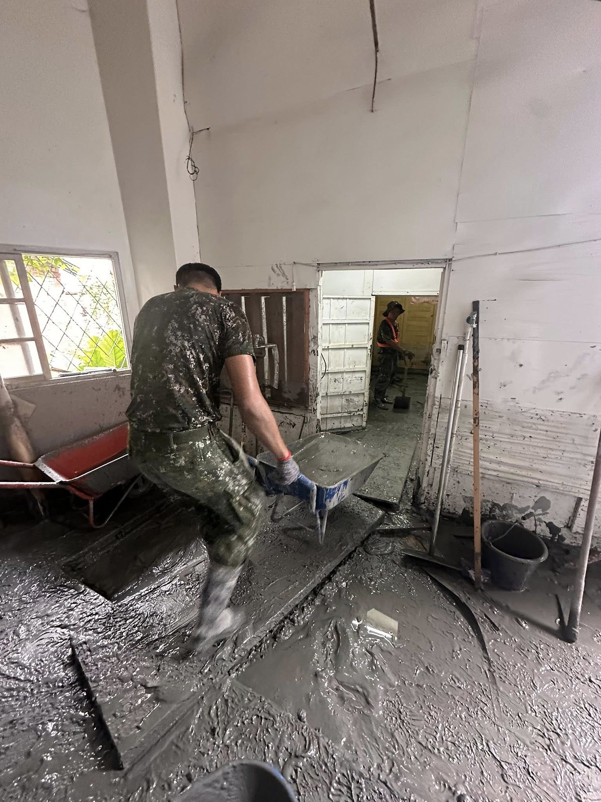 國軍進場協助救災效率翻倍