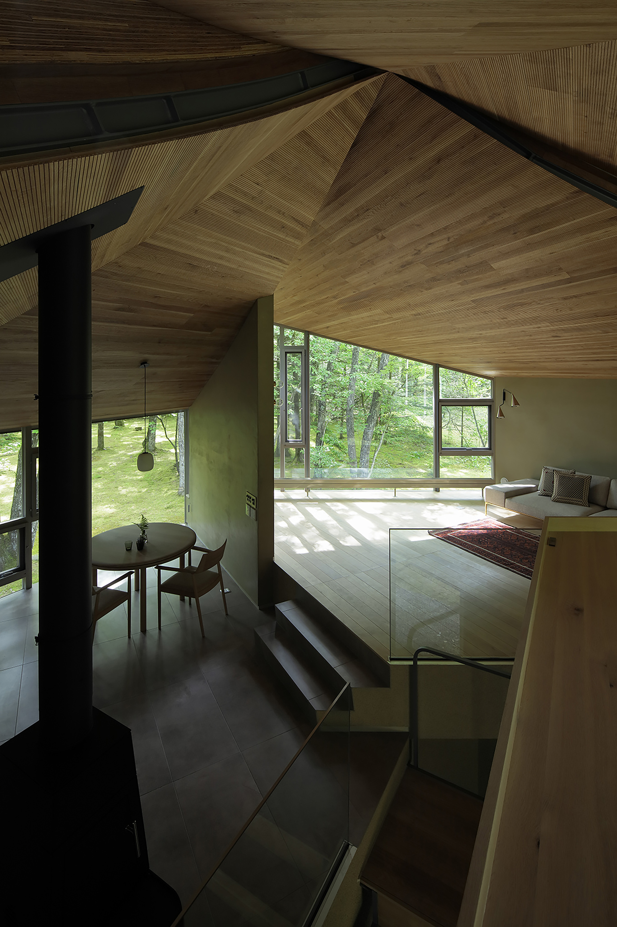 Cell Space Architects 日本輕井澤 Karuizawa 別墅 Kokeniwa House