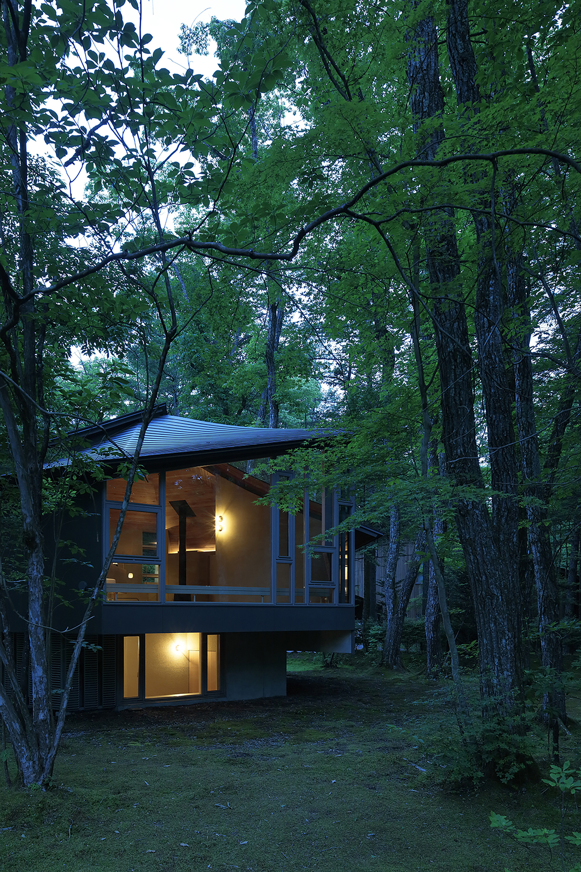 Cell Space Architects 日本輕井澤 Karuizawa 別墅 Kokeniwa House