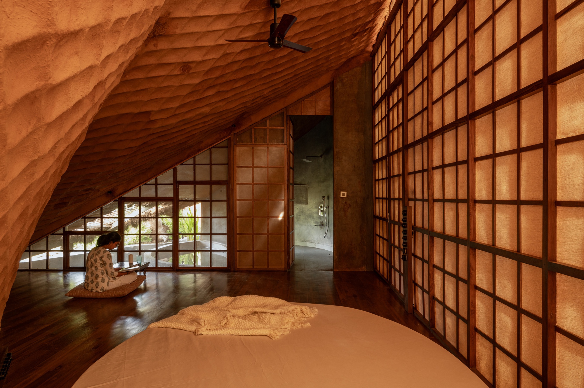 印度建築師事務所Wallmakers Vinu Daniel 竹構橋屋 Bridge House