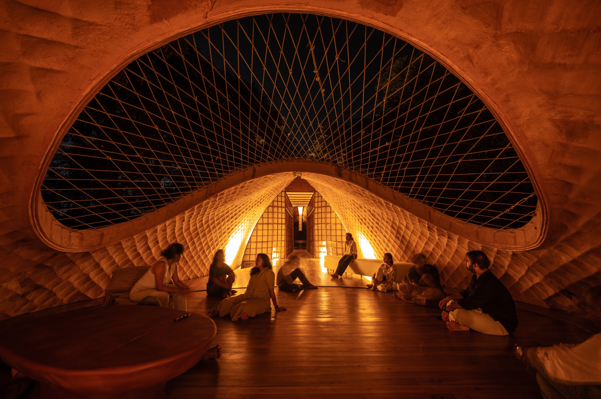 印度建築師事務所Wallmakers Vinu Daniel 竹構橋屋 Bridge House