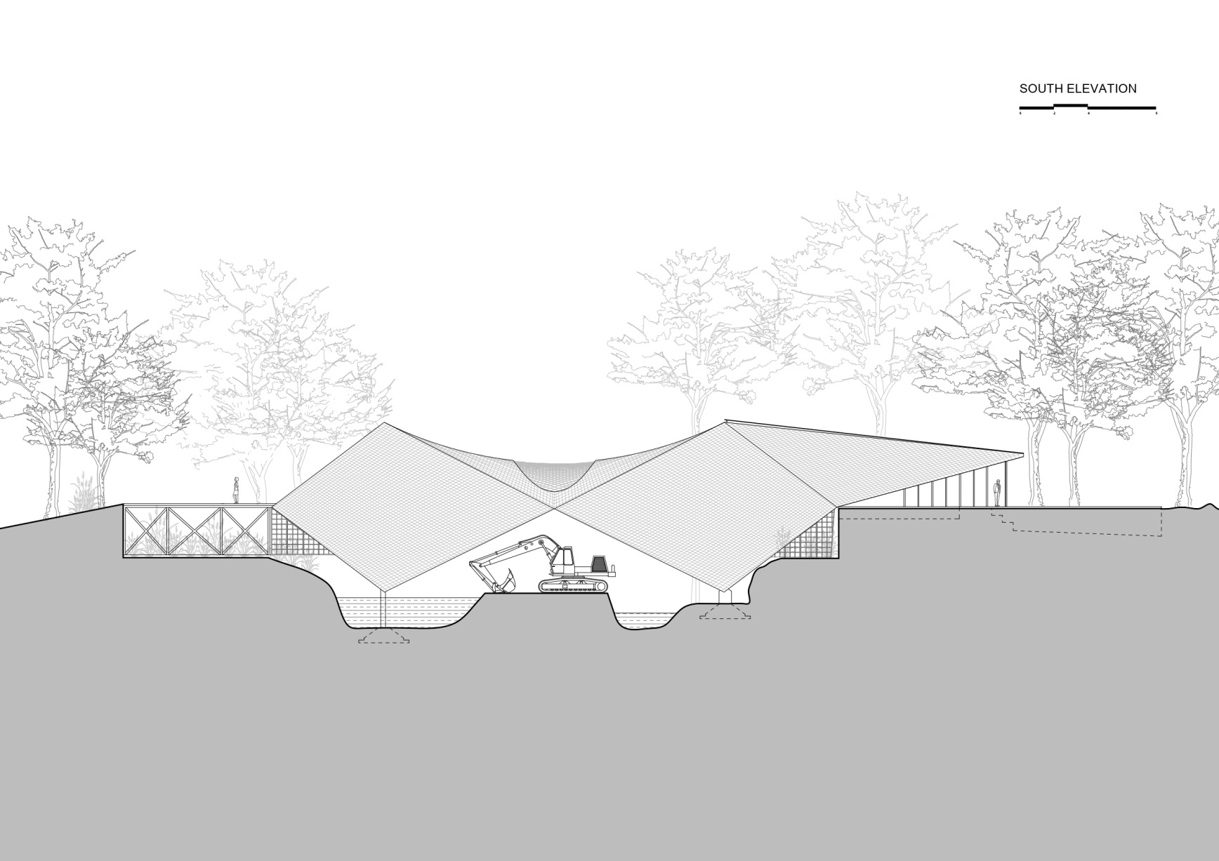 印度建築師事務所Wallmakers Vinu Daniel 竹構橋屋 Bridge House