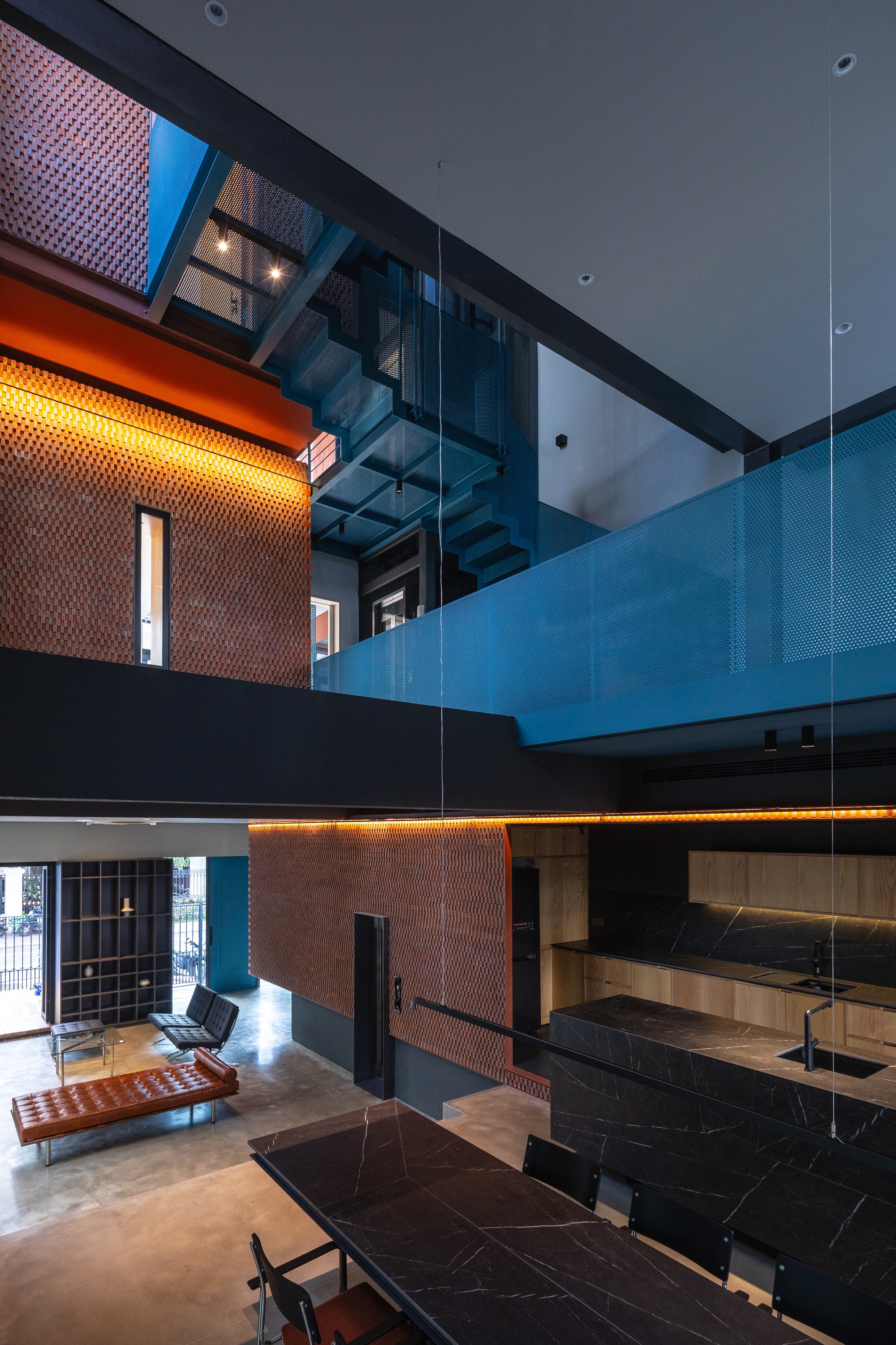 OOB STUDIO 越南河內 Hanoi B.RED House 私人住宅