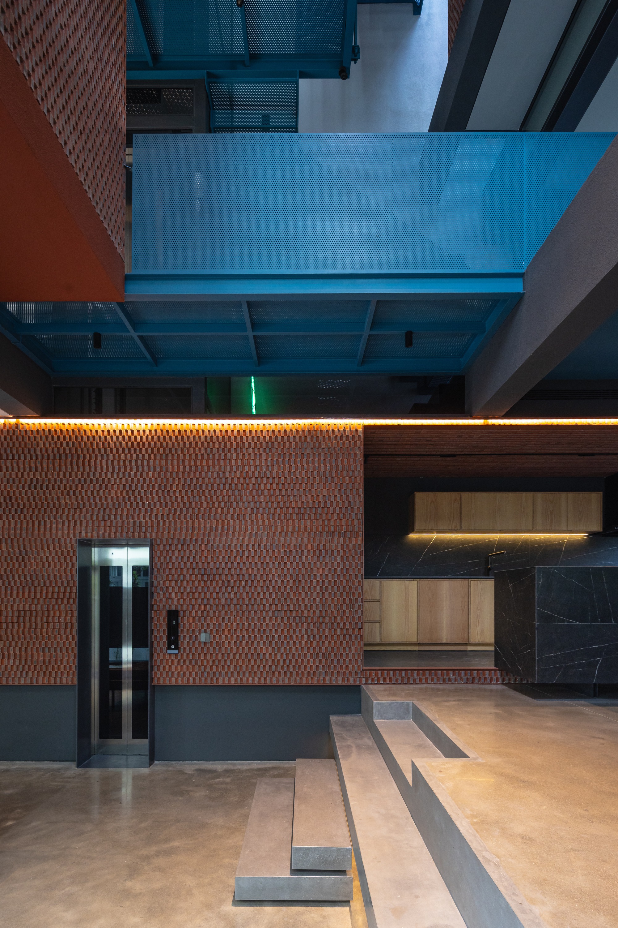 OOB STUDIO 越南河內 Hanoi B.RED House 私人住宅