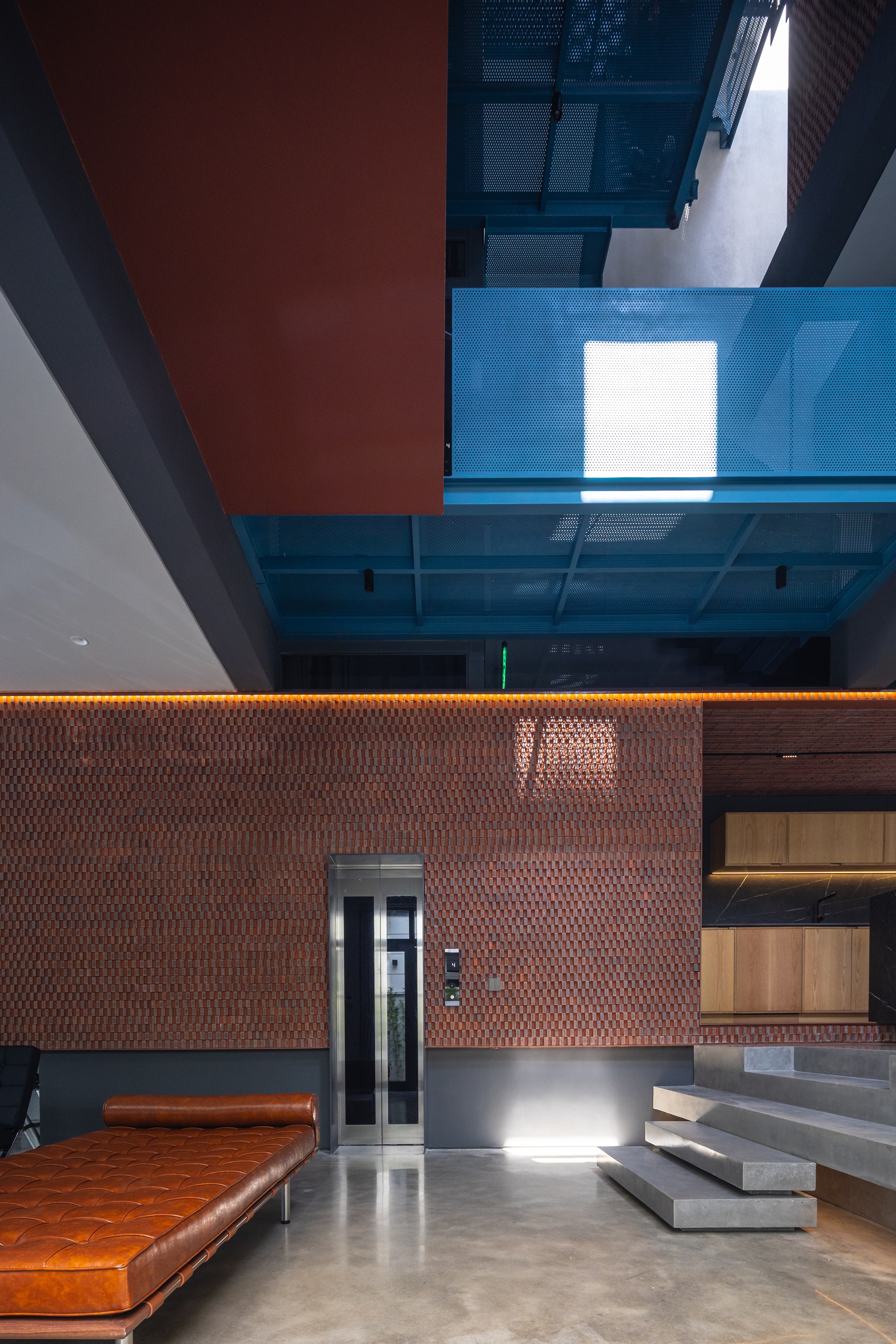 OOB STUDIO 越南河內 Hanoi B.RED House 私人住宅