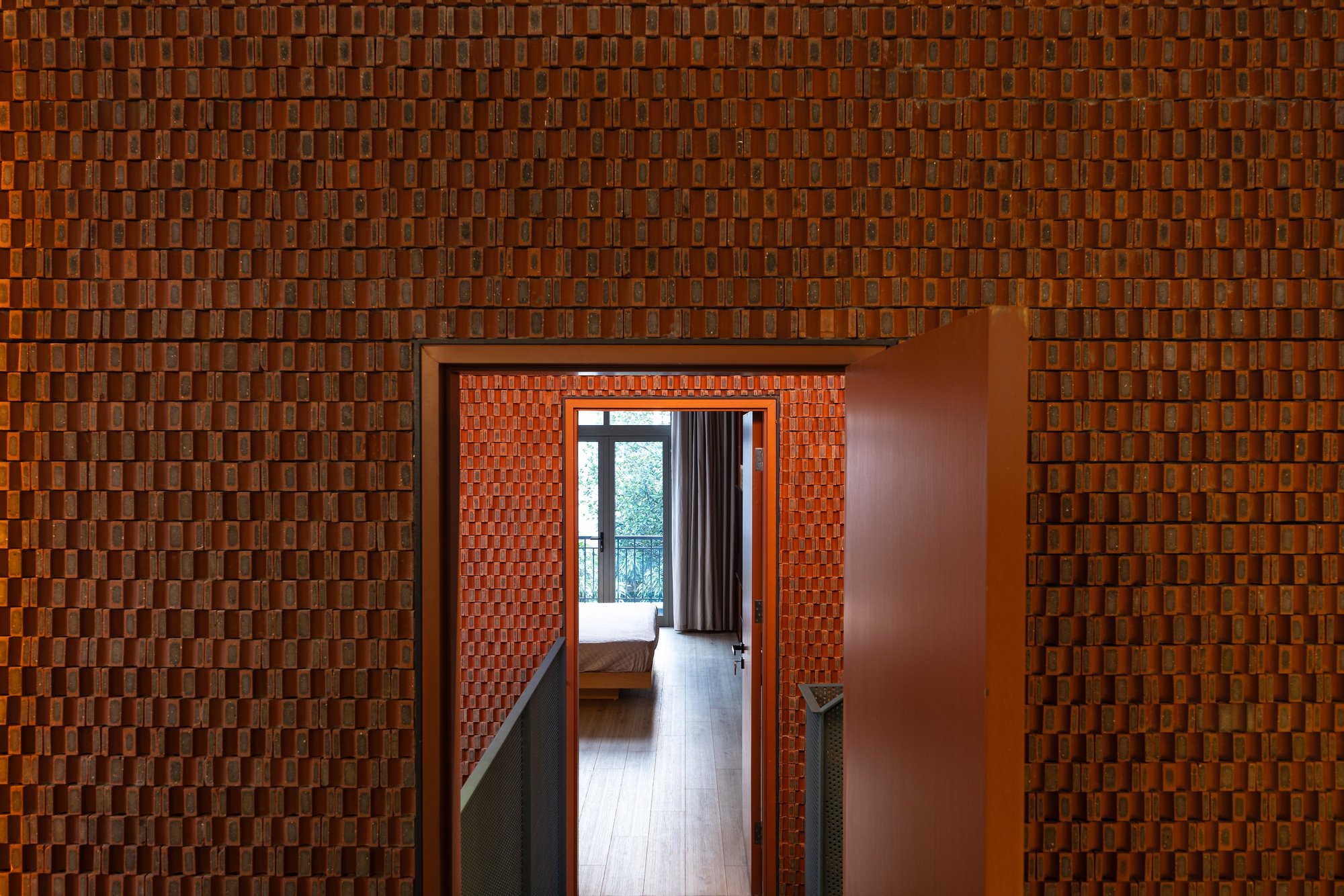 OOB STUDIO 越南河內 Hanoi B.RED House 私人住宅