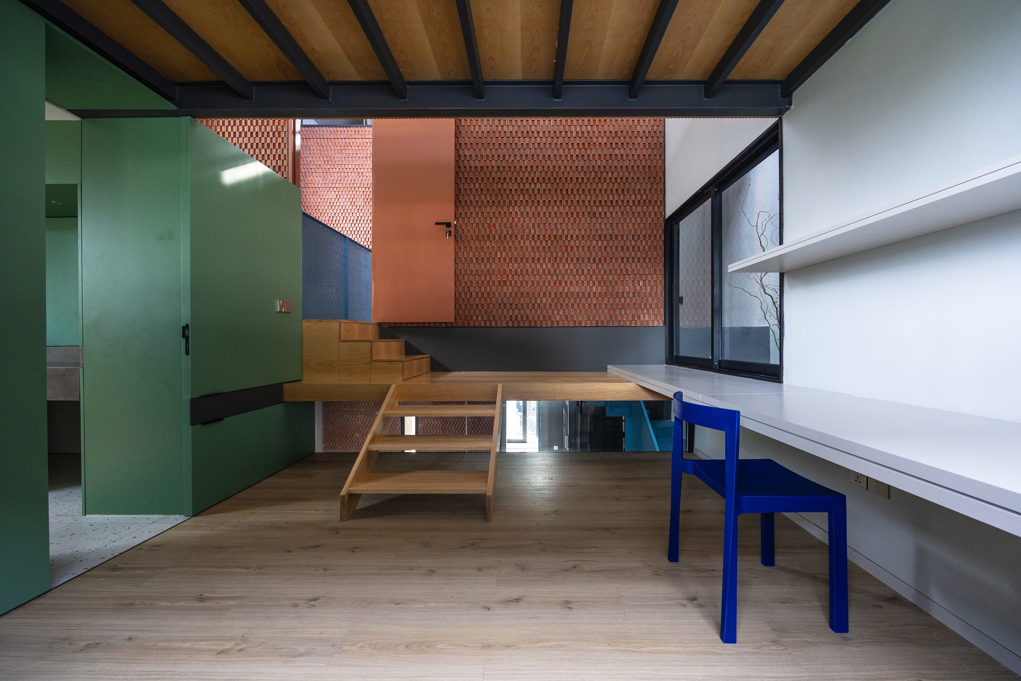 OOB STUDIO 越南河內 Hanoi B.RED House 私人住宅