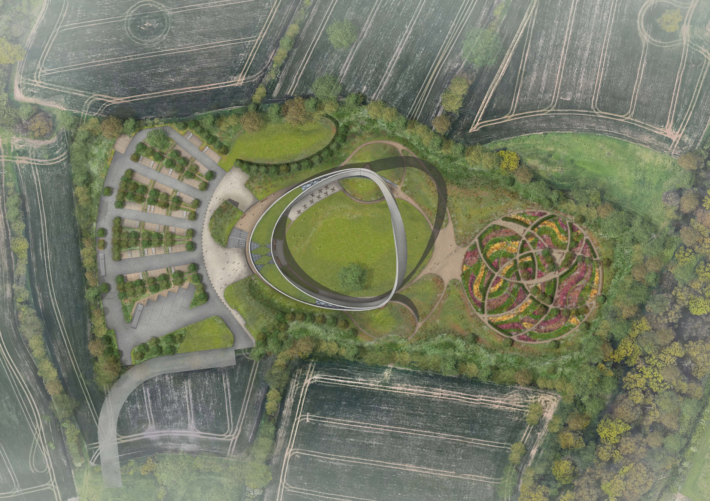 Snug Architects Eternal Wall of Answered Prayer 莫比烏斯環 Möbius strip 英國永恆祈禱之牆 公共藝術