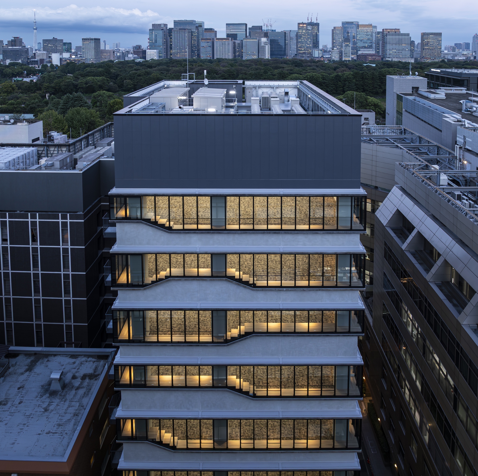 三菱地所設計 Mitsubishi Jisho Design Inc. Front Place千代田一番町 辦公大樓 Front Place Chiyoda Ichibancho