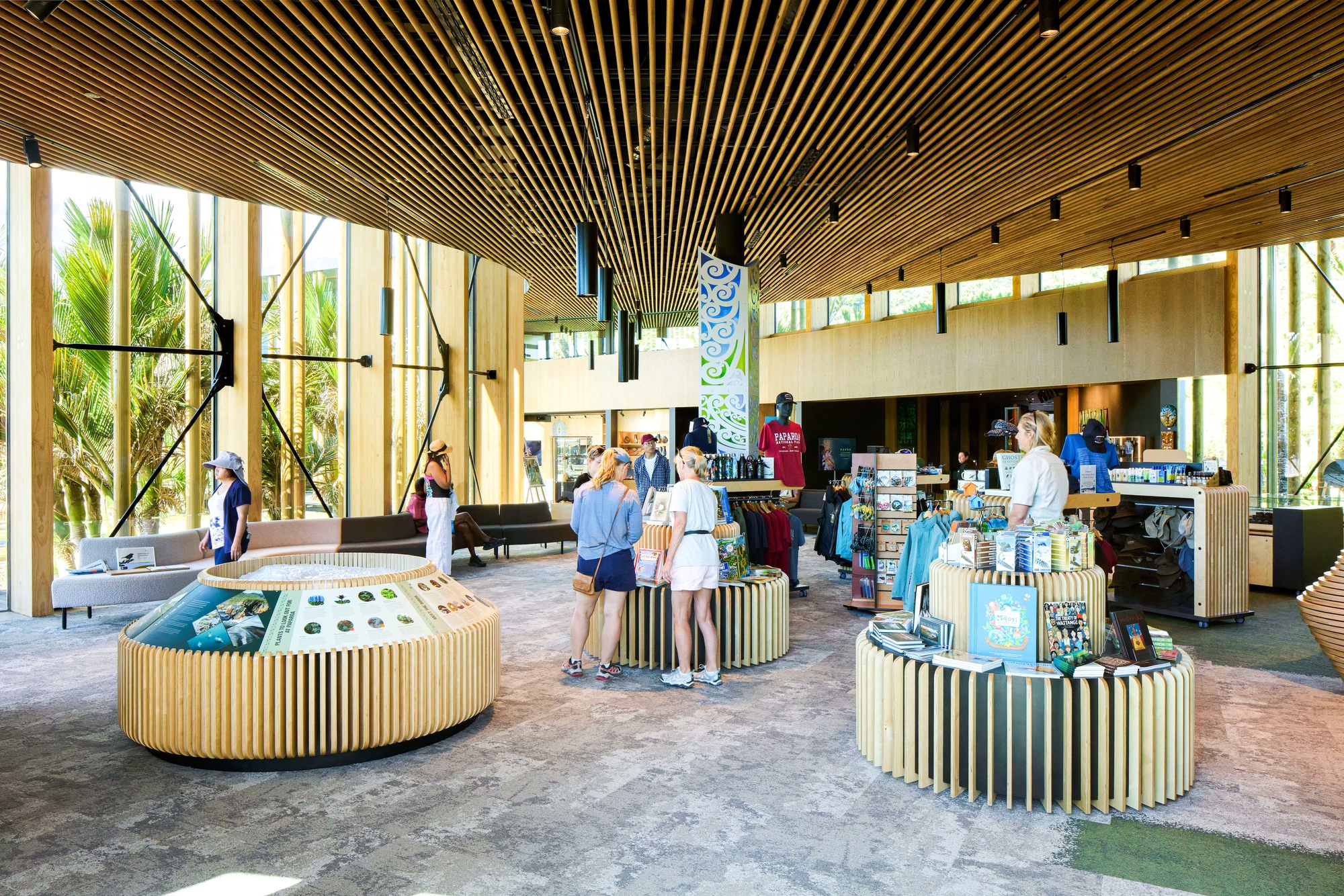 Punangairi Visitor Centre / Sheppard & Rout Architects - Interior Photography, Wood
