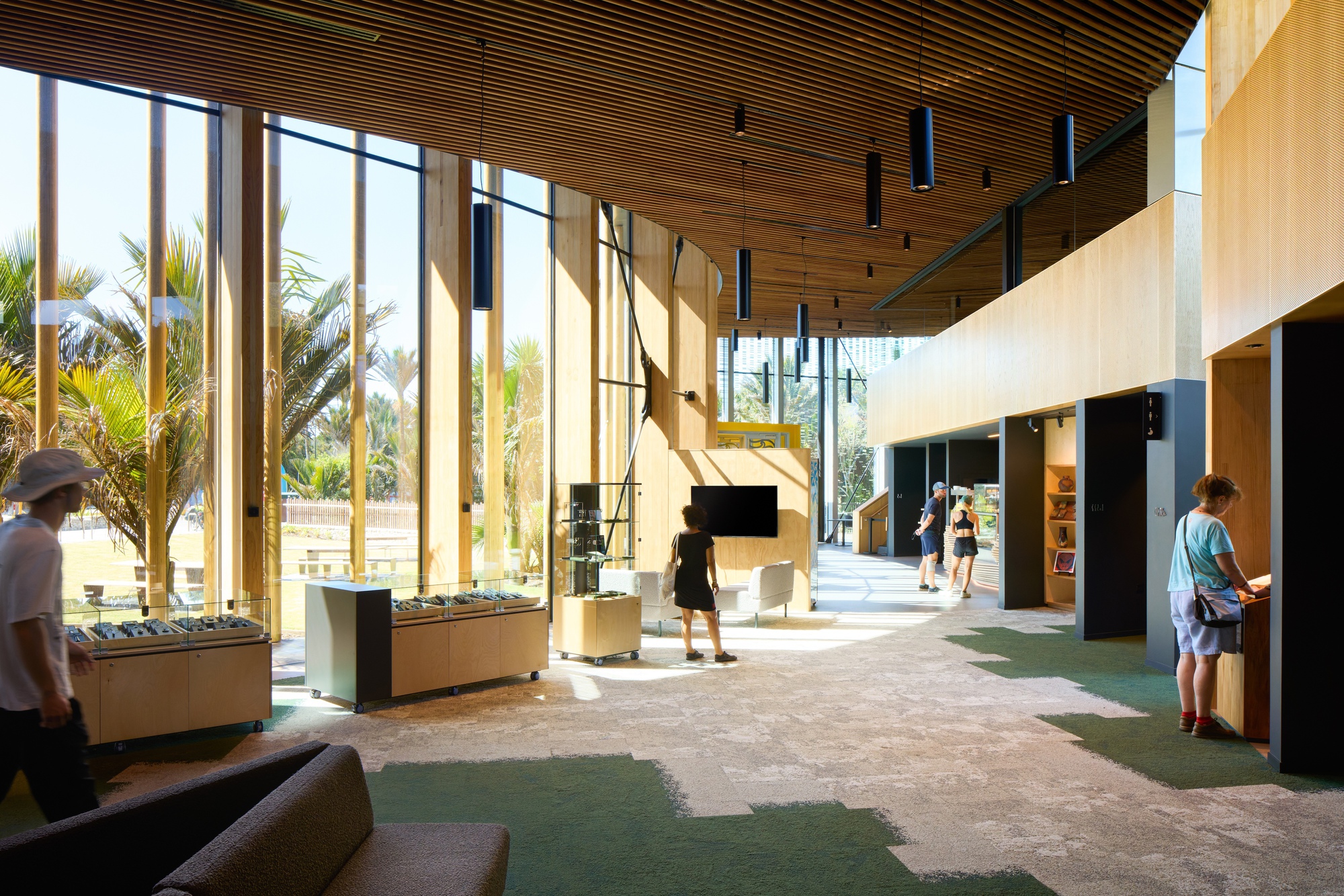 Punangairi Visitor Centre / Sheppard & Rout Architects - Interior Photography, Living Room