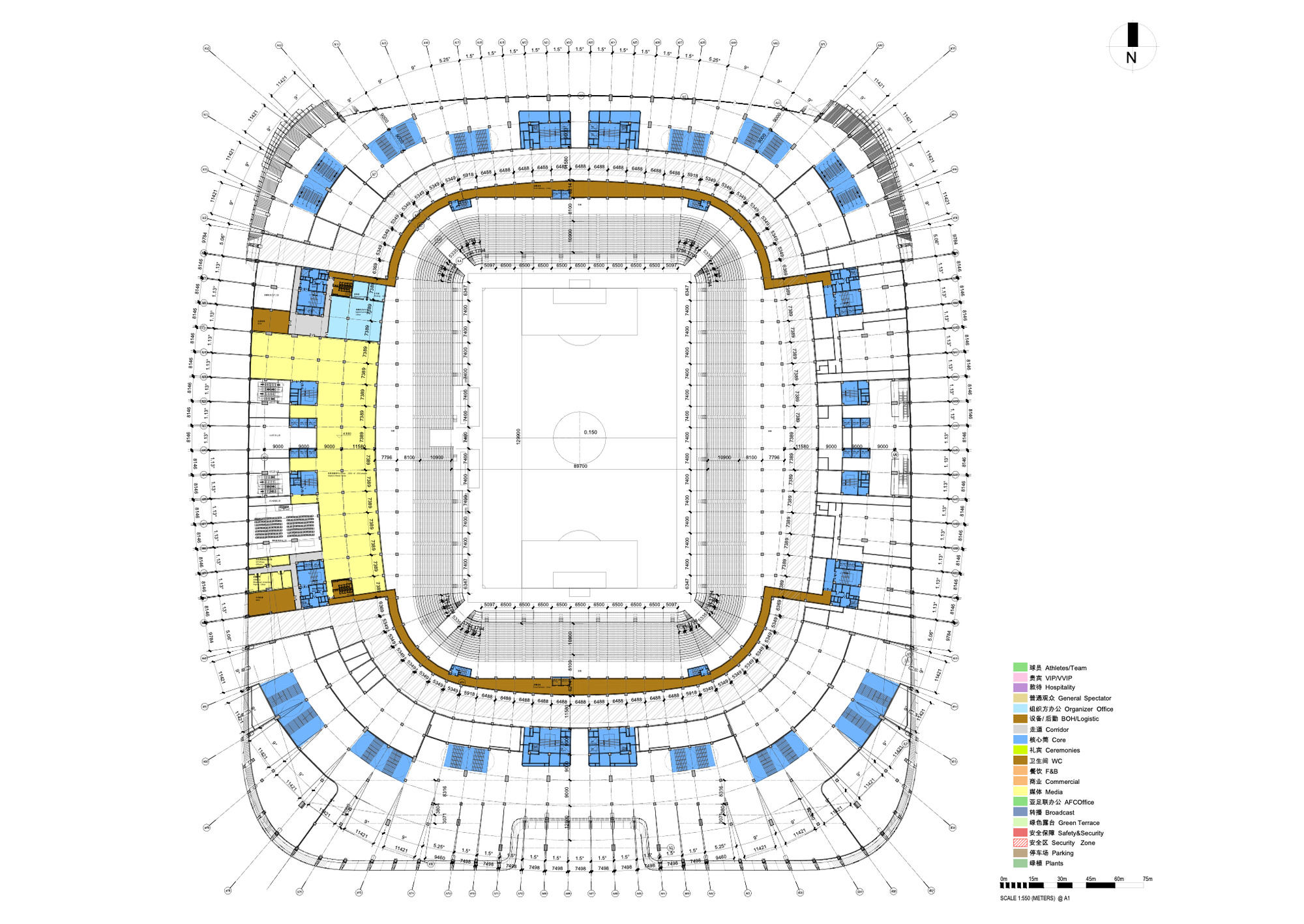 Zaha Hadid Architects 西安國際足球中心