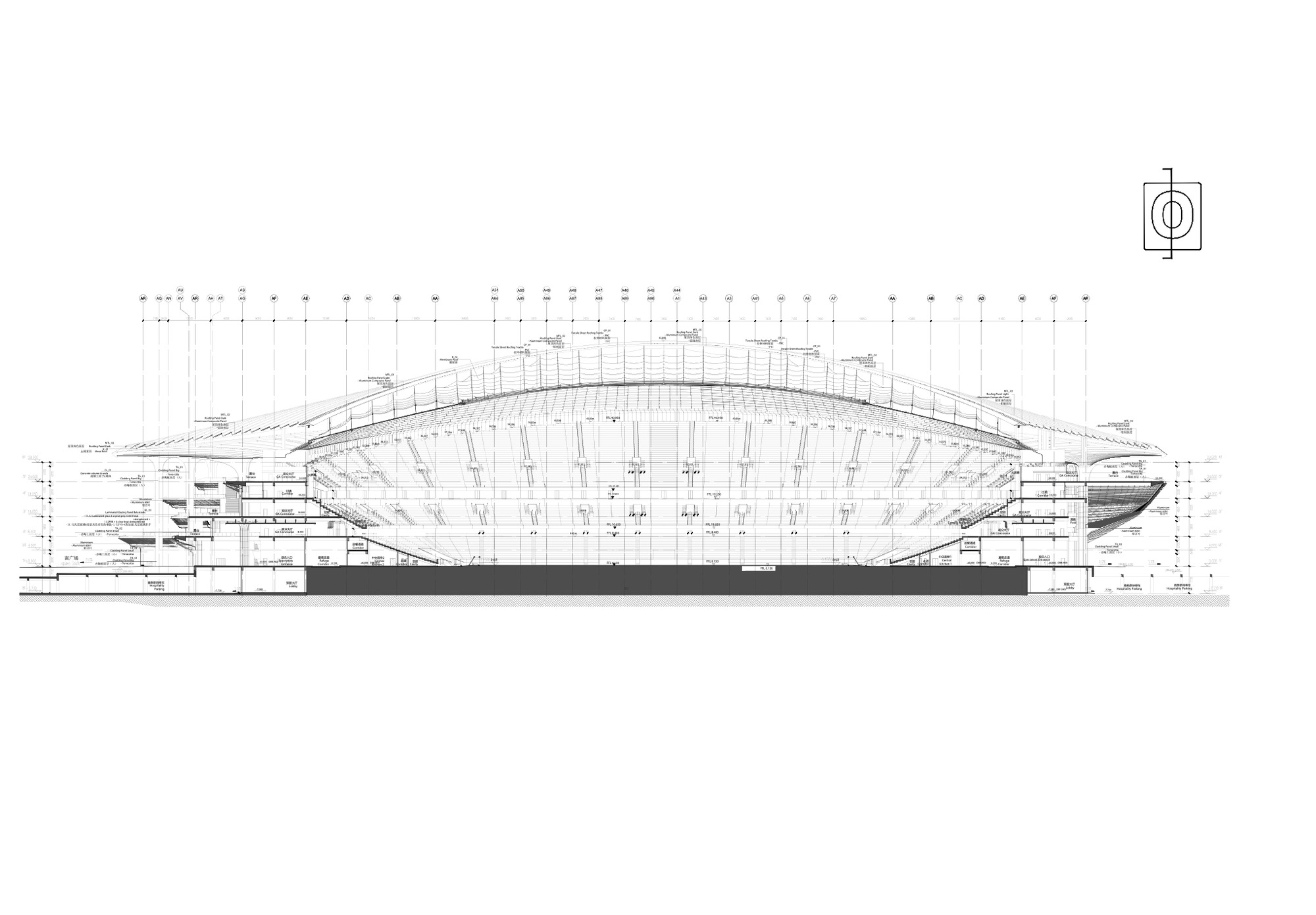 Zaha Hadid Architects 西安國際足球中心