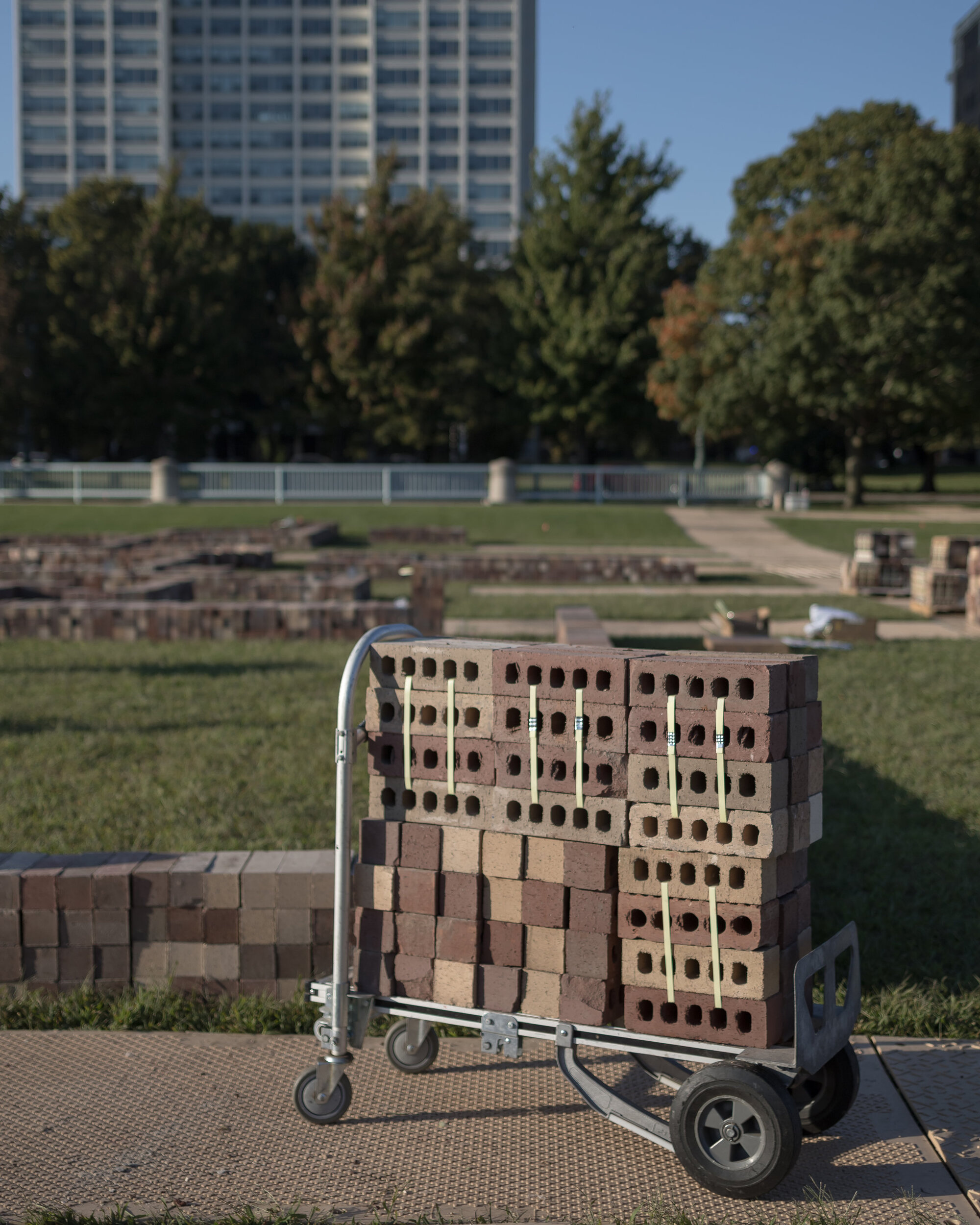 美國建築師 Balsa Crosetto Piazzi 與 Giorgis Ortiz 芝加哥裝置藝術 TRACES