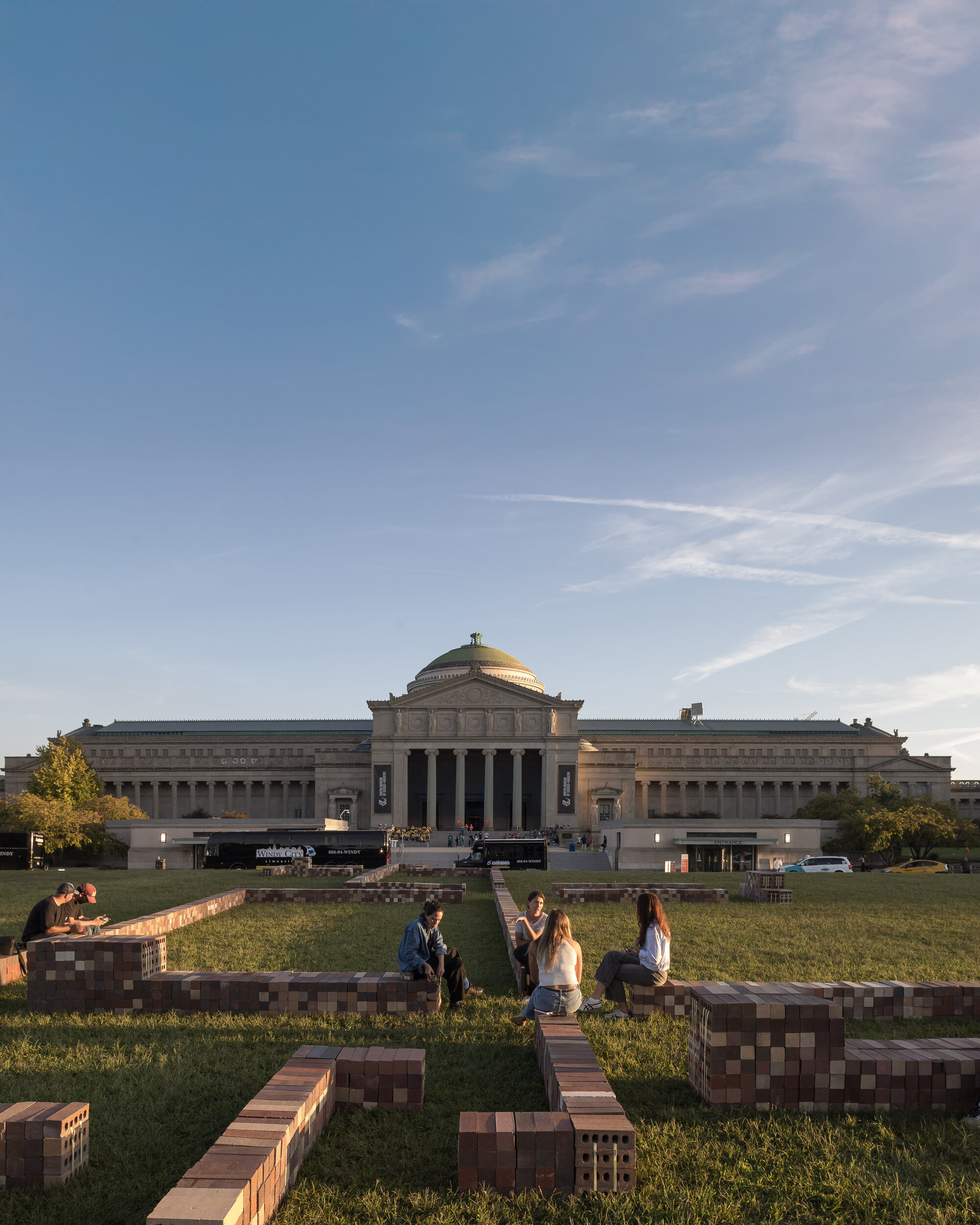 美國建築師 Balsa Crosetto Piazzi 與 Giorgis Ortiz 芝加哥裝置藝術 TRACES