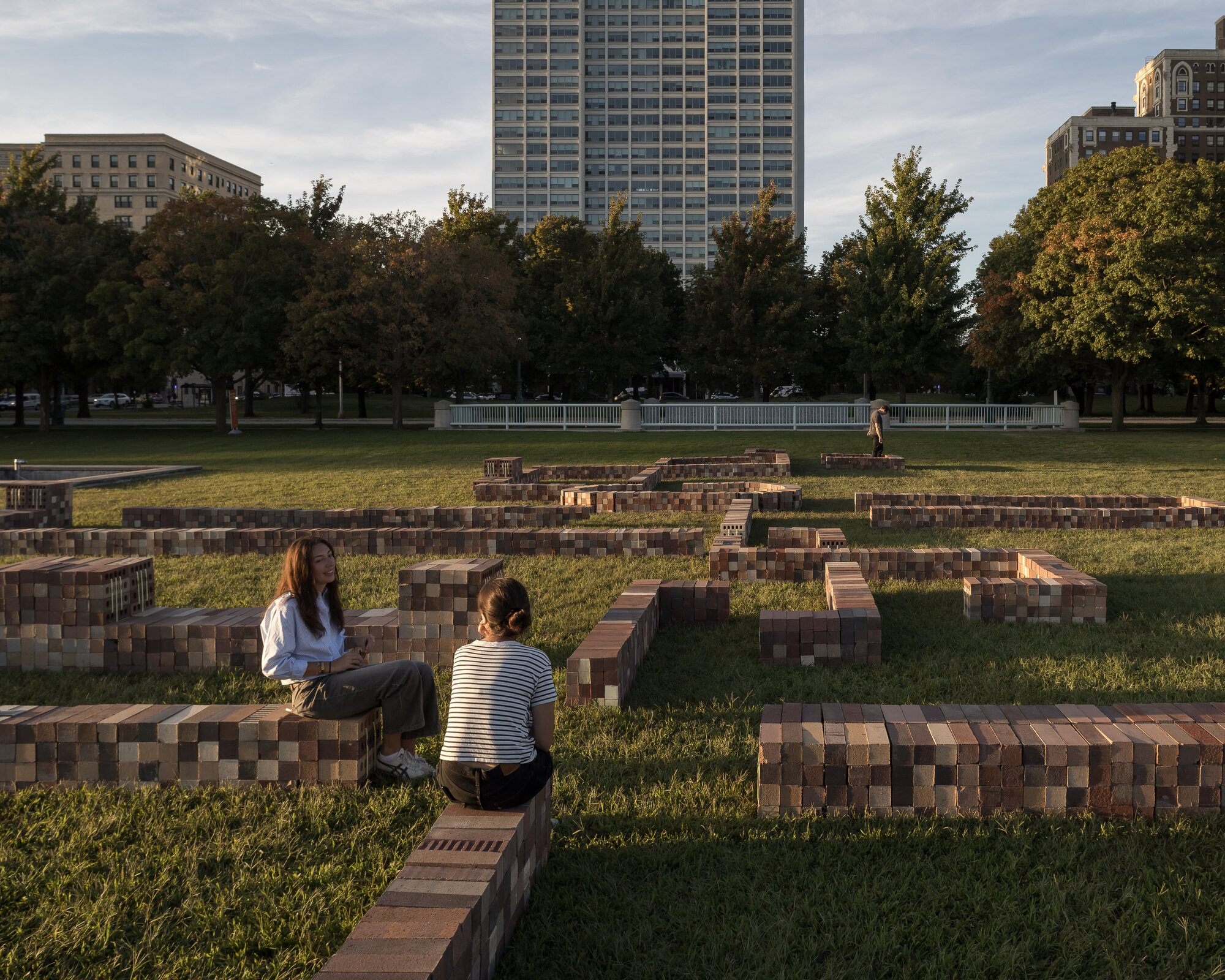 美國建築師 Balsa Crosetto Piazzi 與 Giorgis Ortiz 芝加哥裝置藝術 TRACES