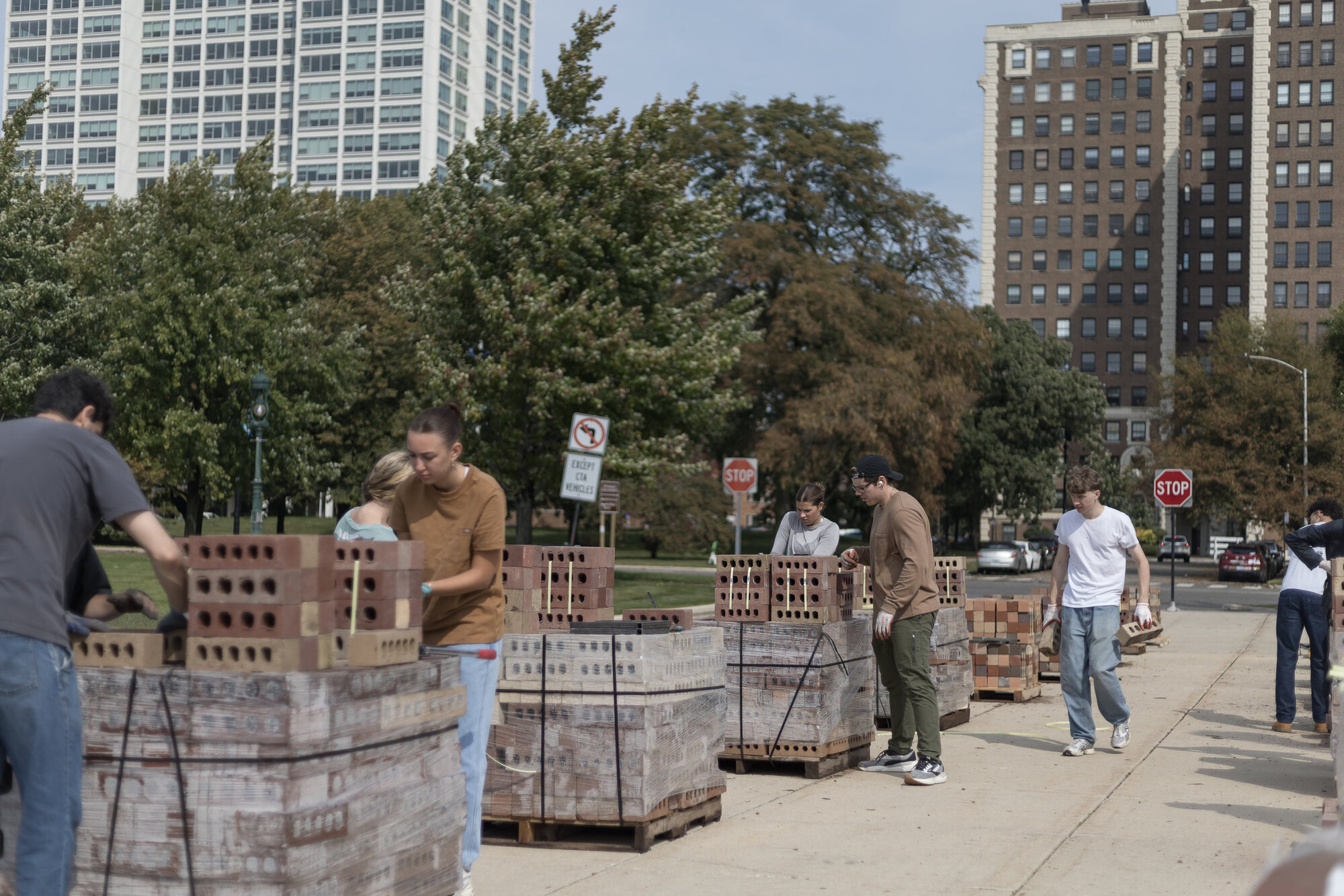 美國建築師 Balsa Crosetto Piazzi 與 Giorgis Ortiz 芝加哥裝置藝術 TRACES