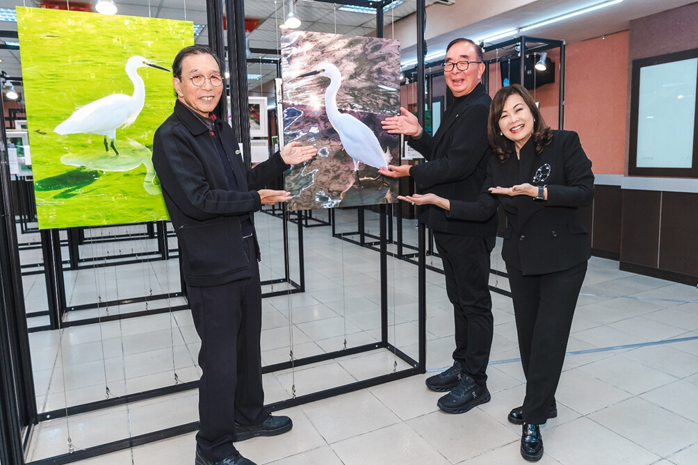 三位企業主說自己是素人藝術家：生產力建設張忠弘、麗明營造吳春山董事長、寶建設董事長張麗莉