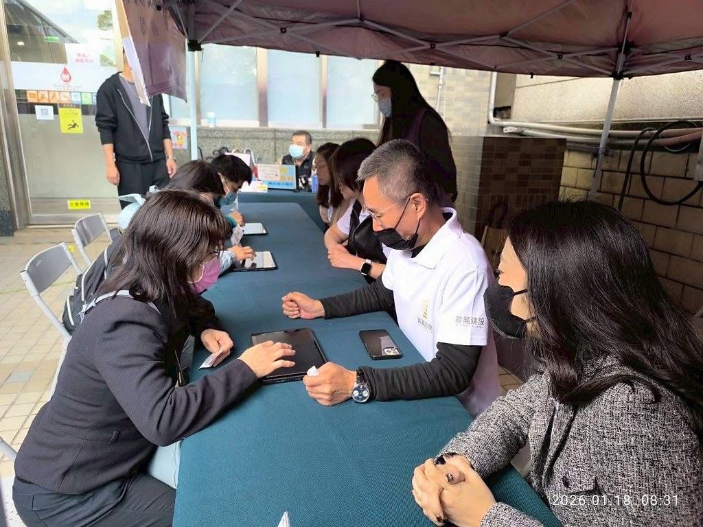 嘉麗建設熱心舉辦捐血活動，首場於中港捐血室舉行，共吸引364人次捐血，累計捐出616袋血液成果豐碩