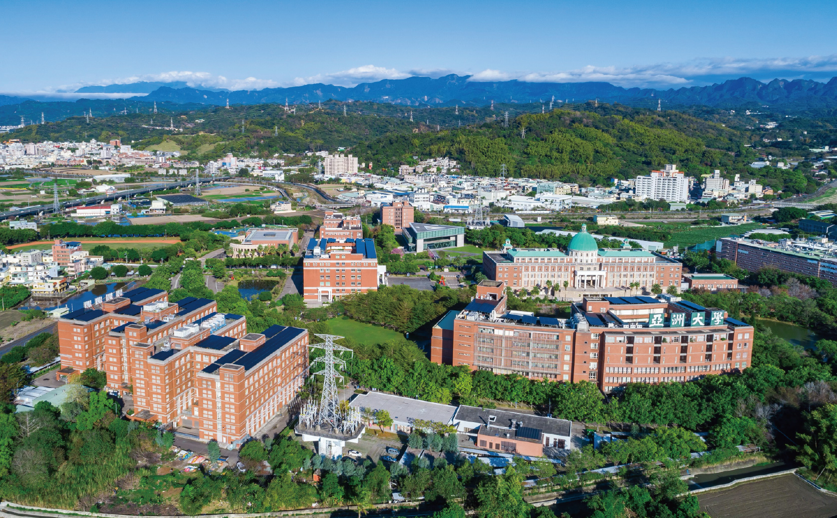 遠見亞洲座落亞洲大學與現代美術館旁,鄰近亞洲大學附屬醫院,擁有濃厚人文與醫療生活圈優勢