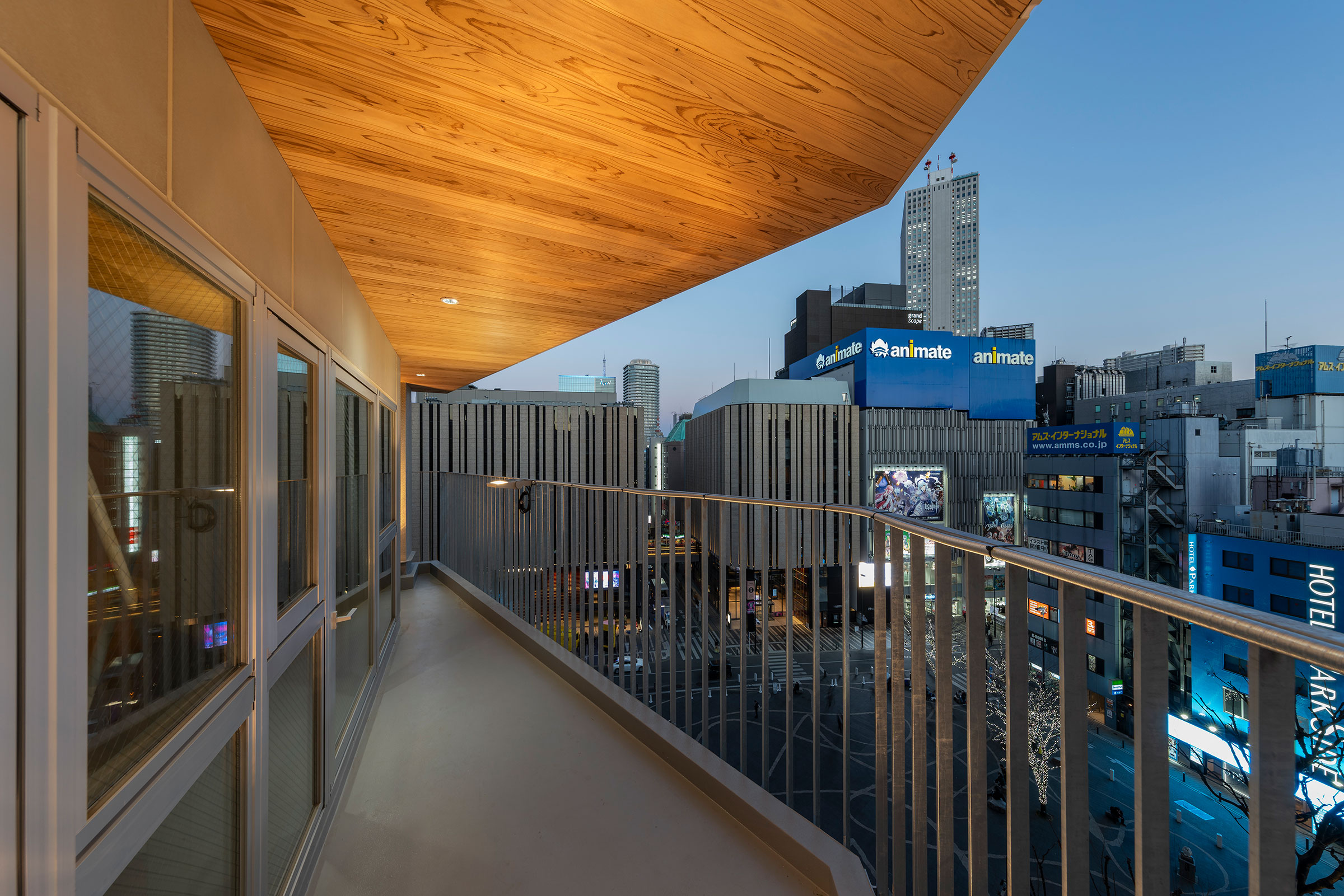 7樓住宅區域專屬陽台 ©Tororo Studio 中村 Mayu