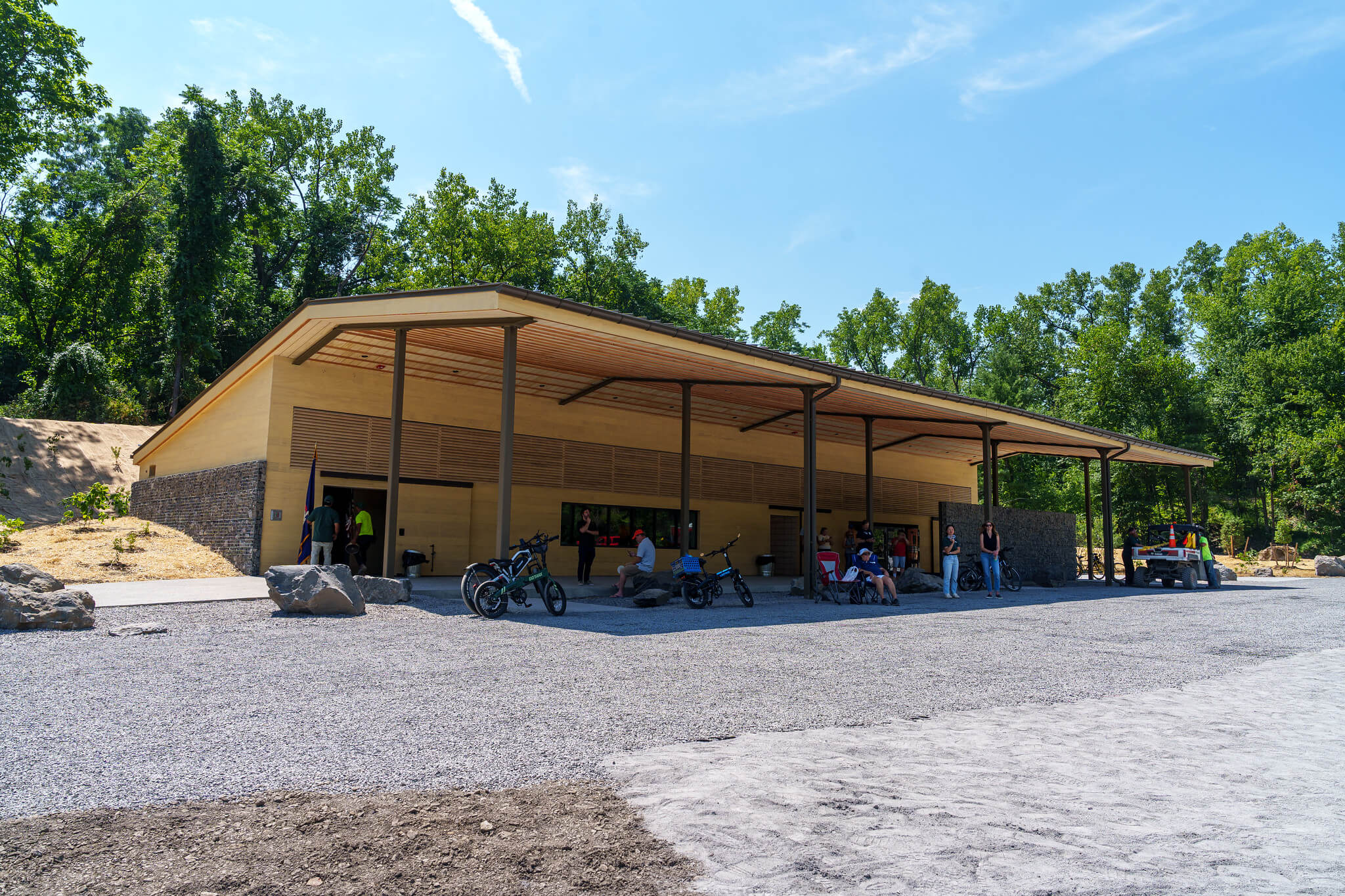 view of boathouse pavilion